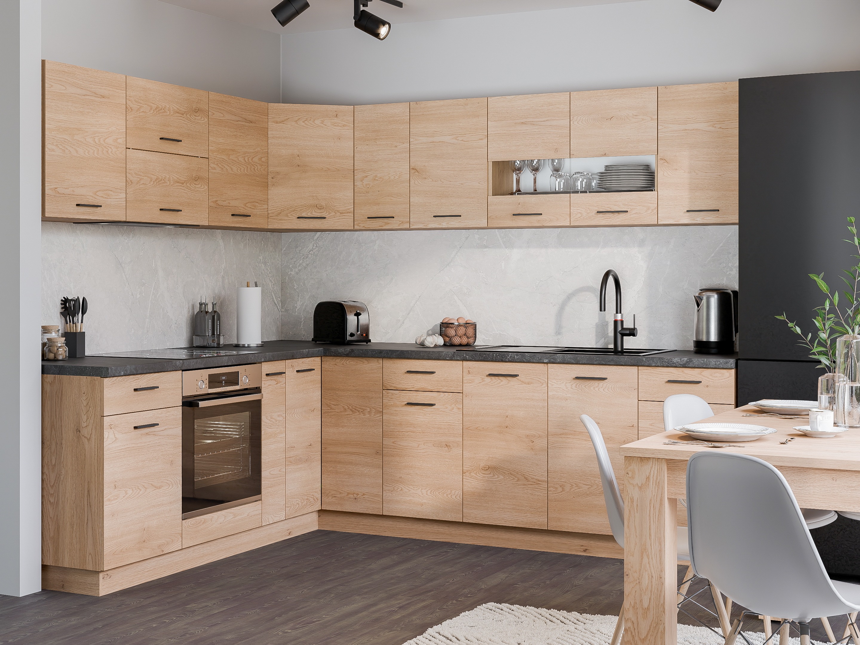 Modulhjørneskab Ati Torro 124