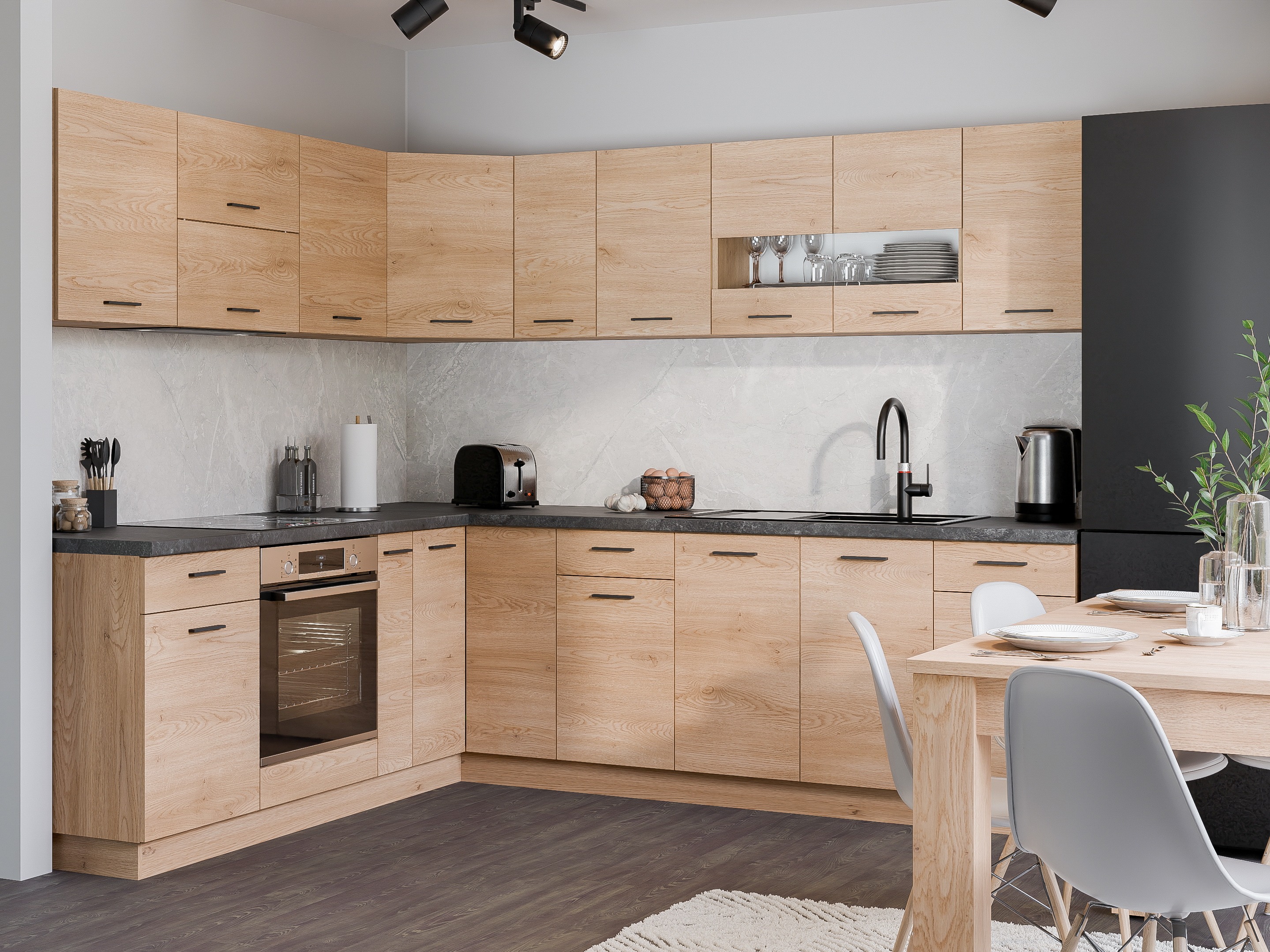 Modulopvaskeskab med låger Ati Torro 118