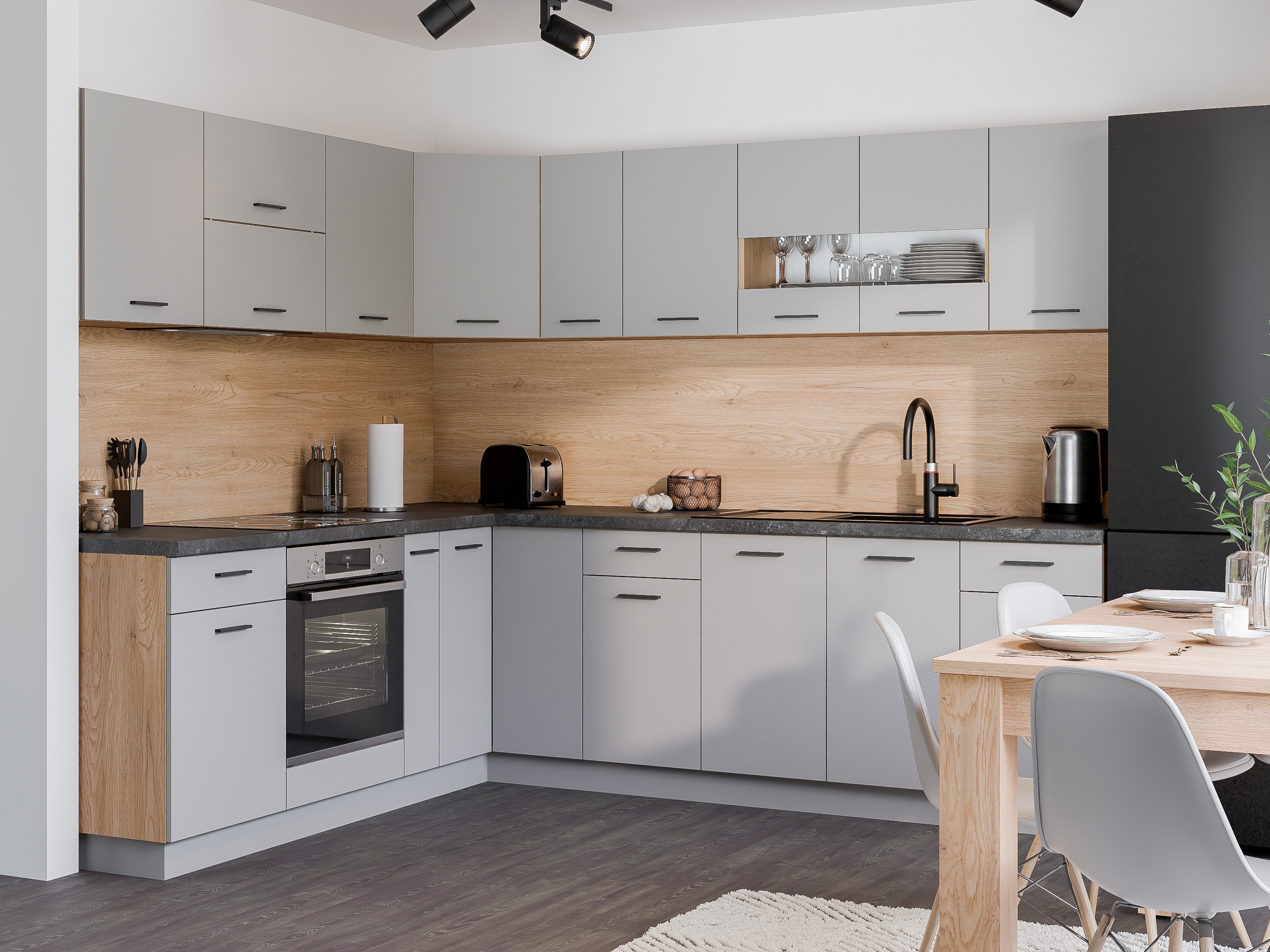 Modulvægskab Ati Grey 115