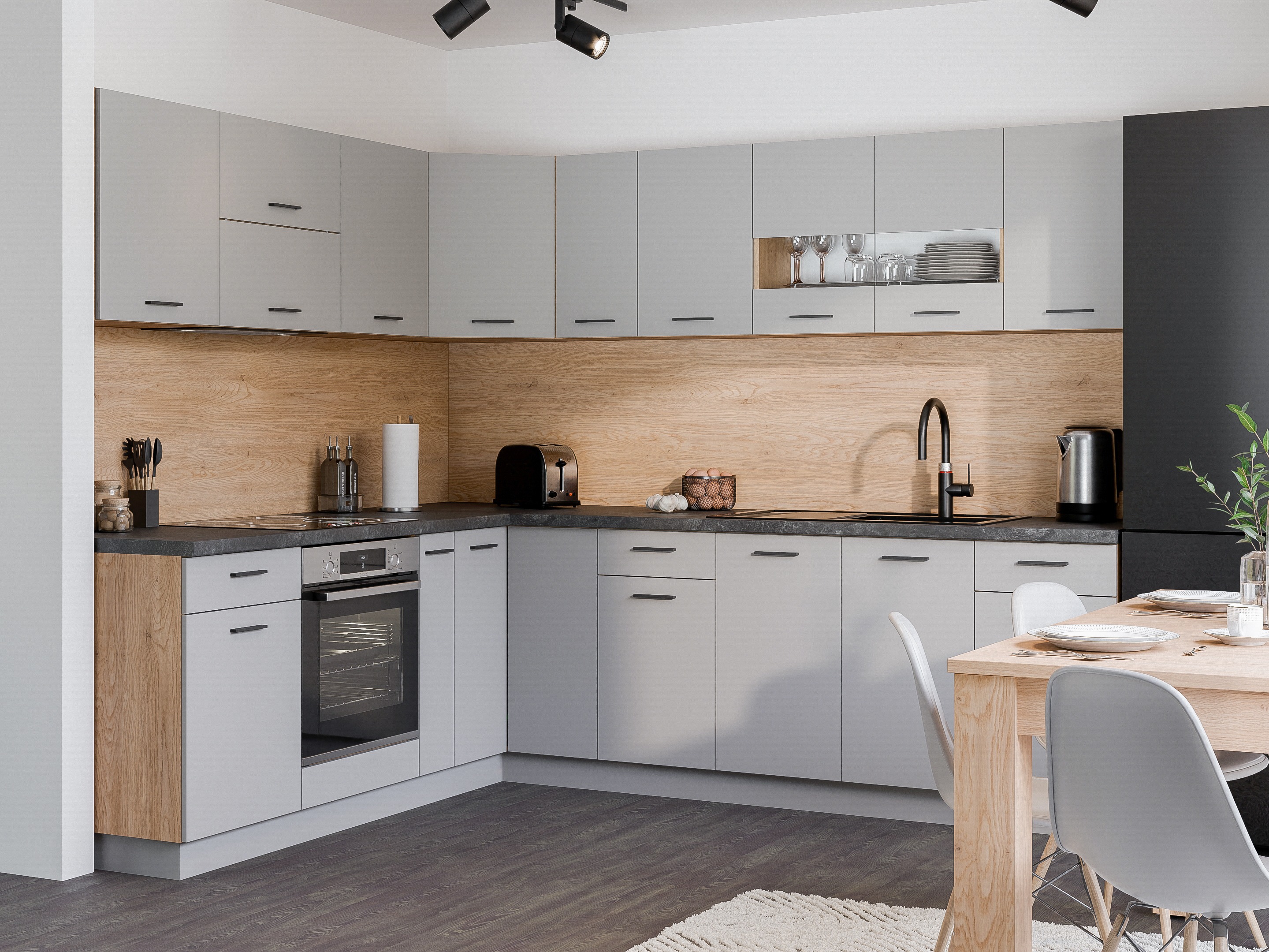 Modulvægskab Ati Grey 120