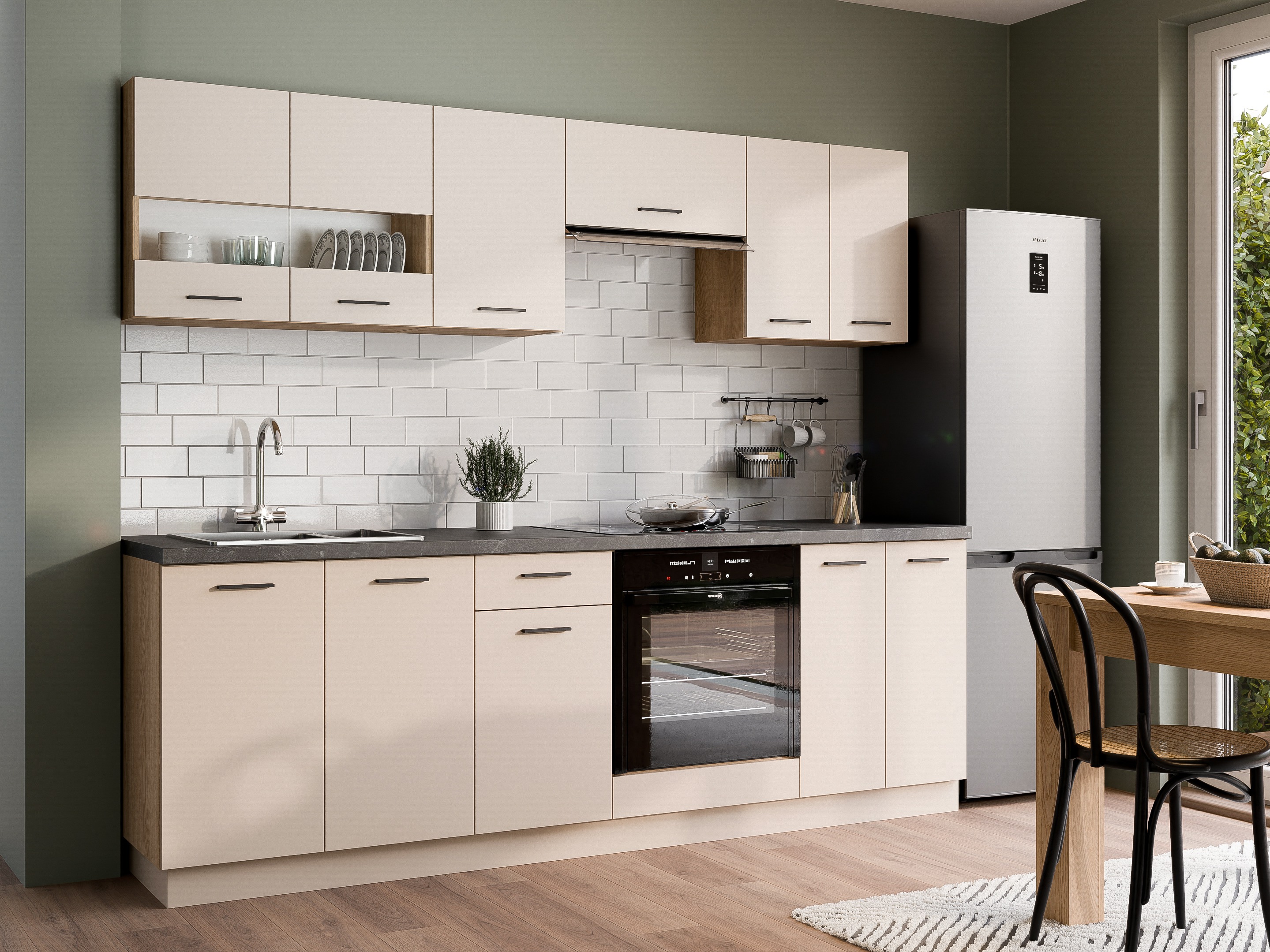 Modulvægskab Ati Cashmere 102