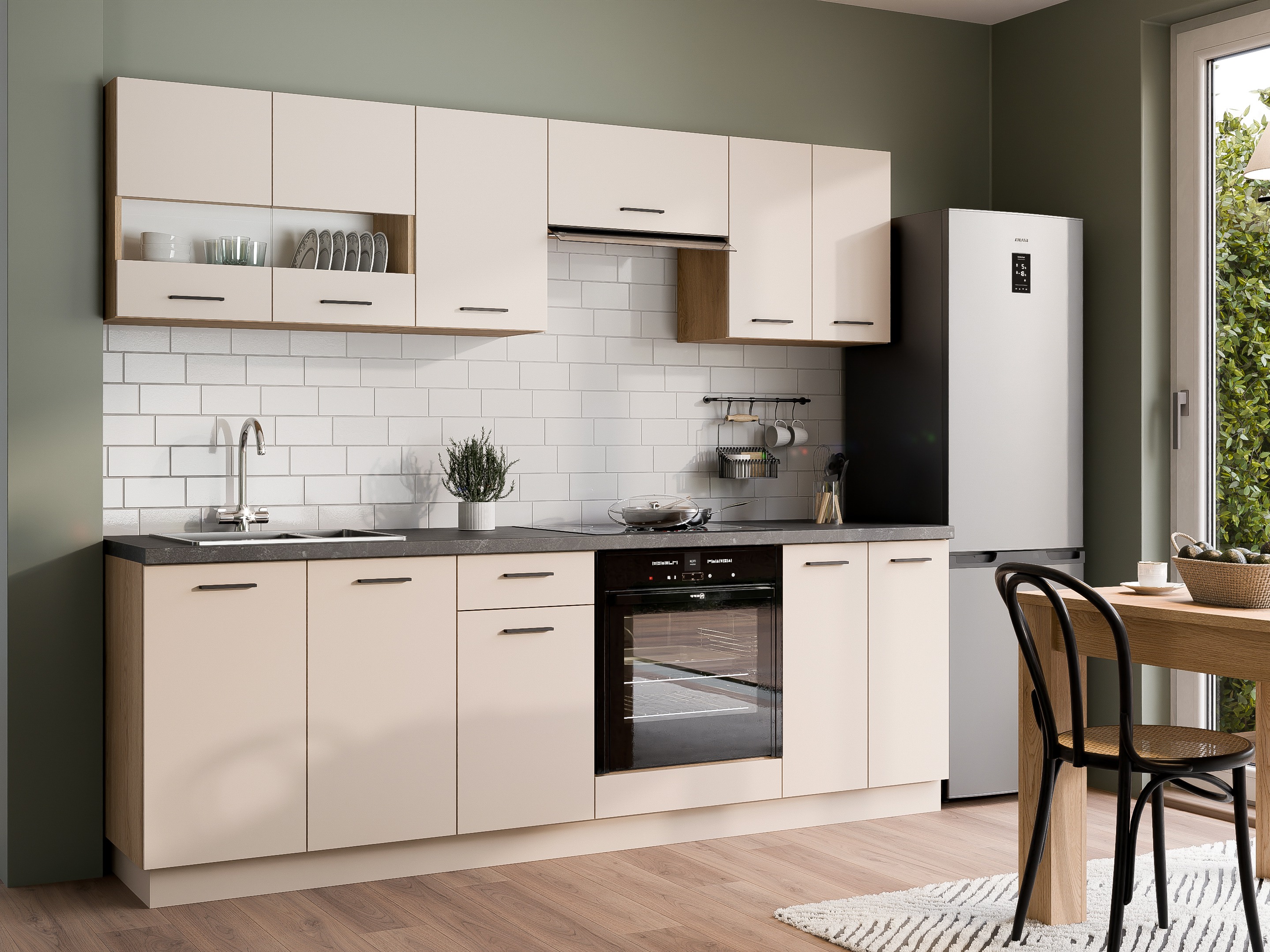 Modulvægskab Ati Cashmere 104