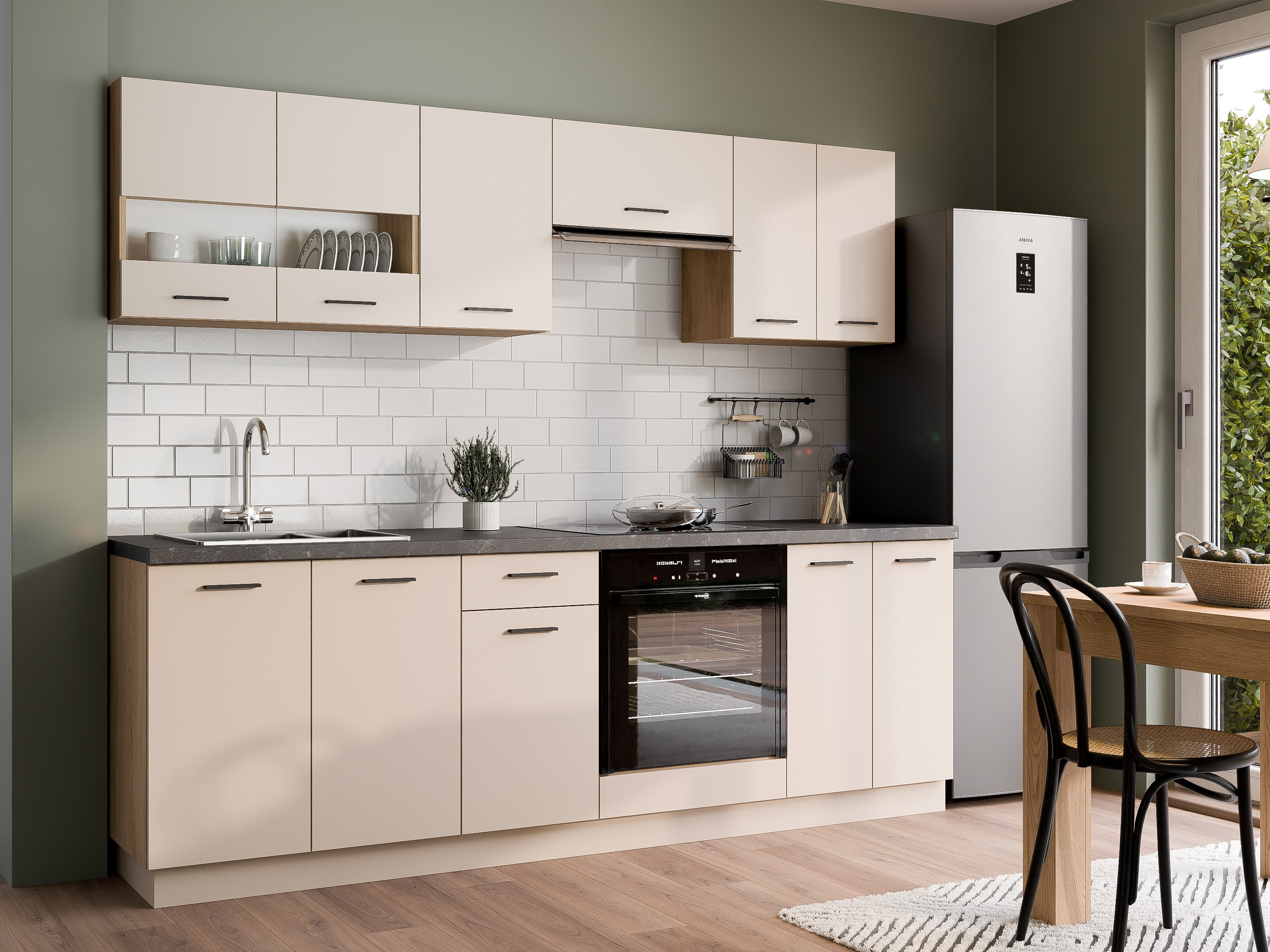 Modulvægskab Ati Cashmere 107