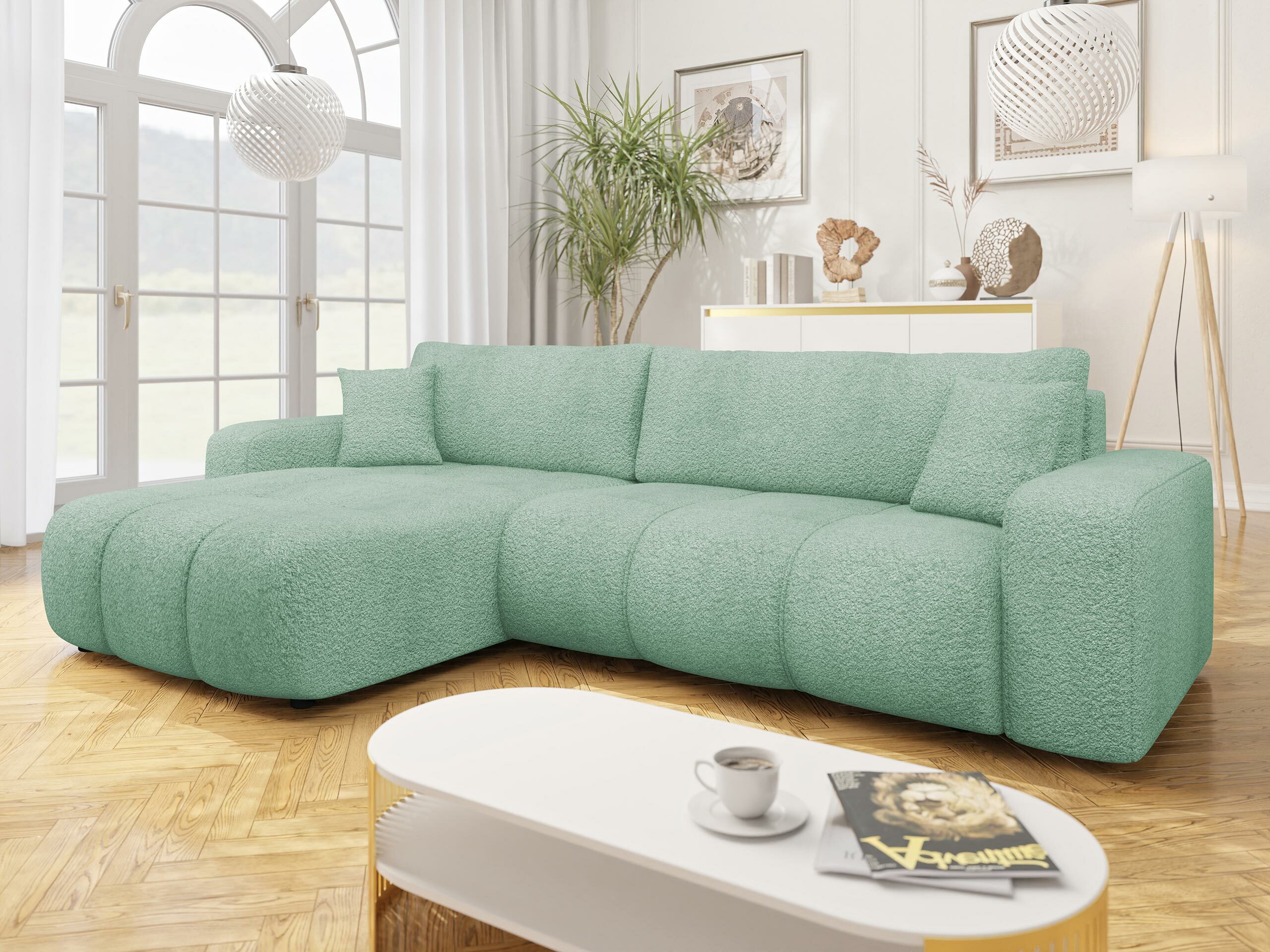 Hjørnesofa Comfivo 425 (Coral 55)
