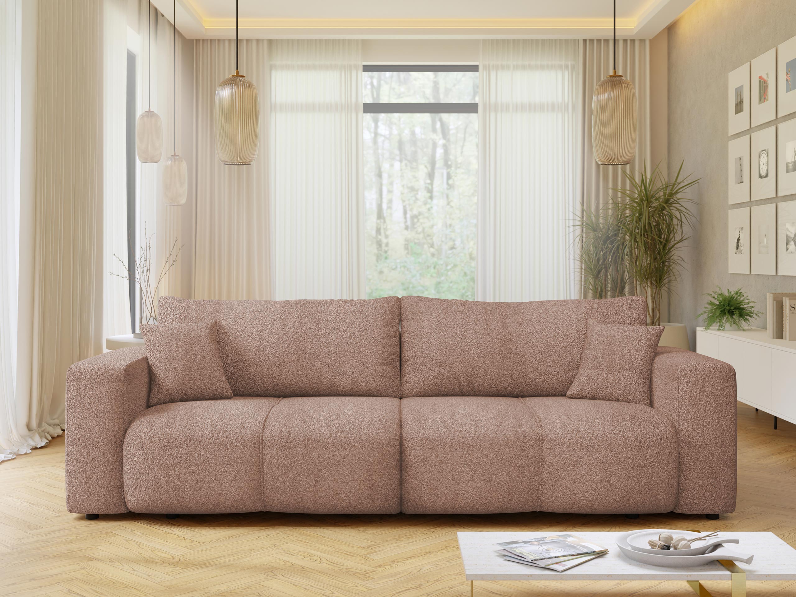 Sovesofa Comfivo 424 (Coral 45)
