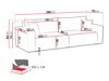Sovesofa Comfivo 424 (Coral 50)