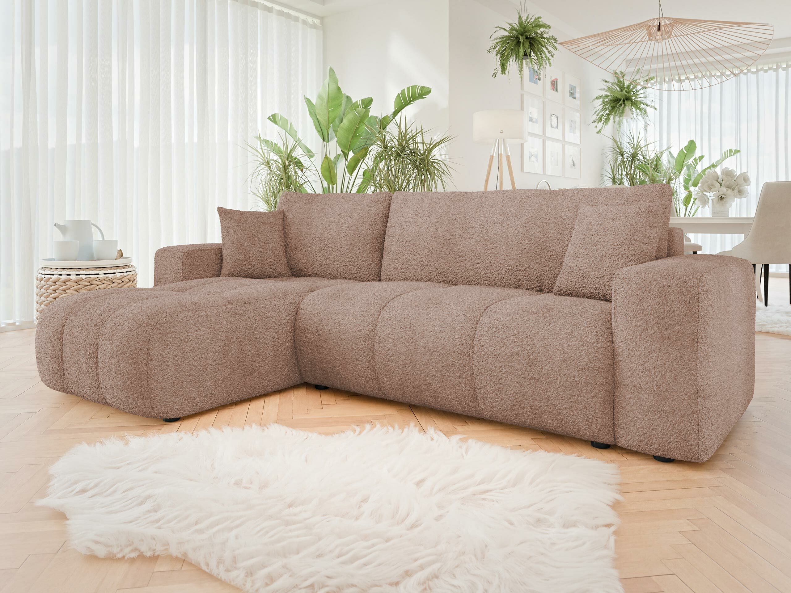 Hjørnesofa Comfivo 361 (Coral 45)