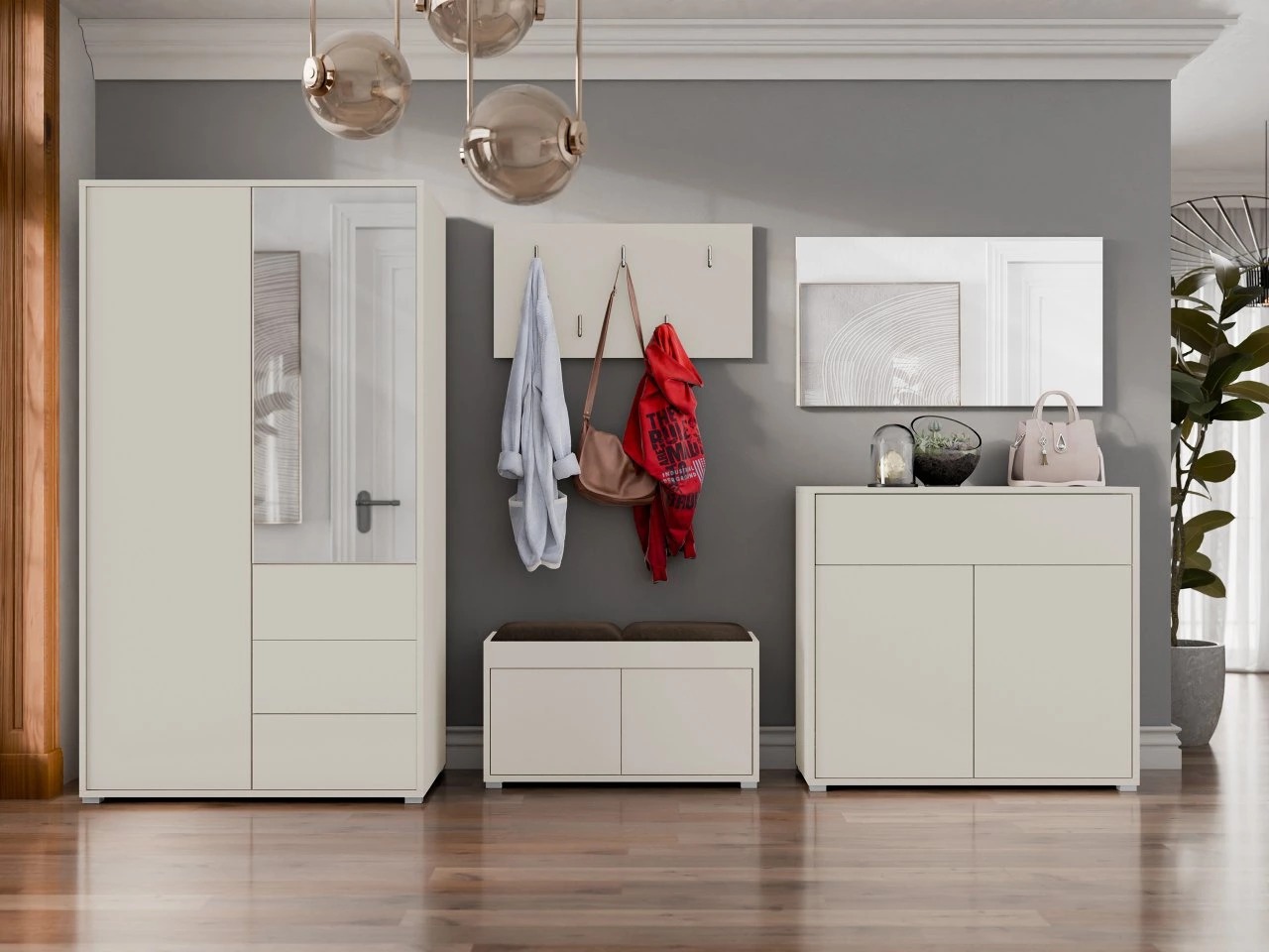 Garderobeskab Comfivo Tutela (Kashmir)