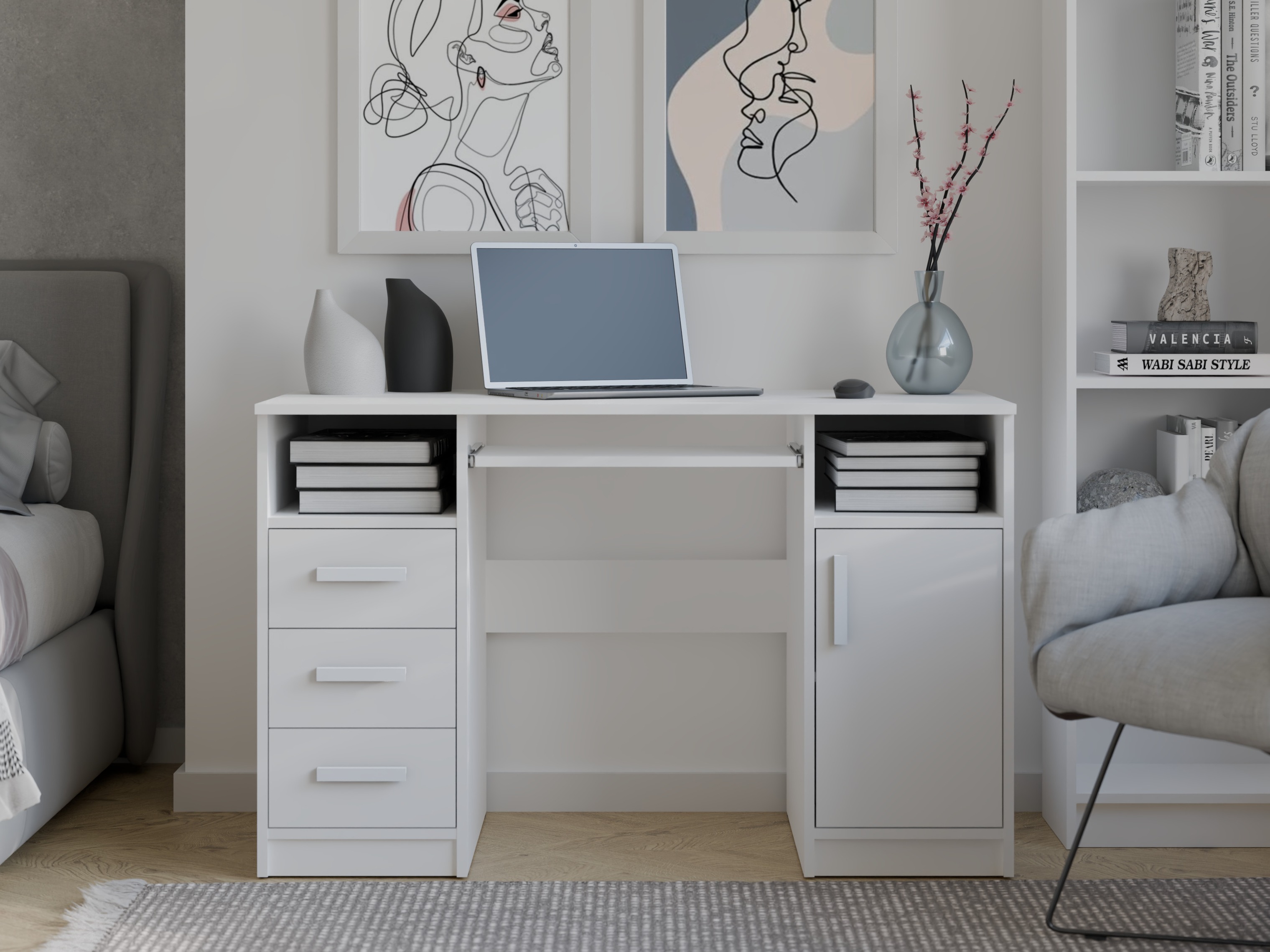 Skrivebord Mandeville 330 (Hvid)