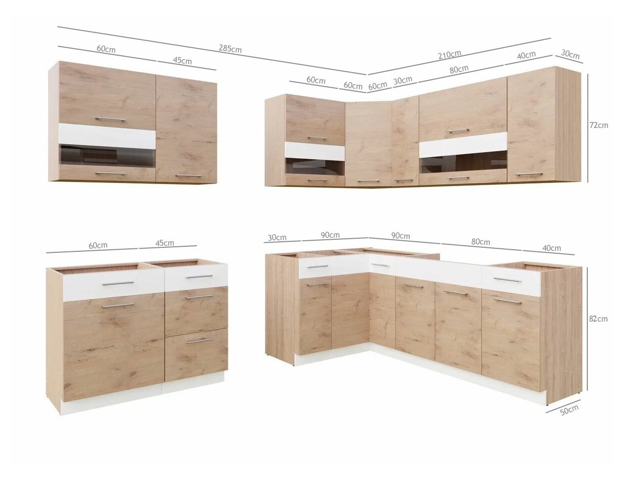 Modulkøkkensæt Mode Beech 131