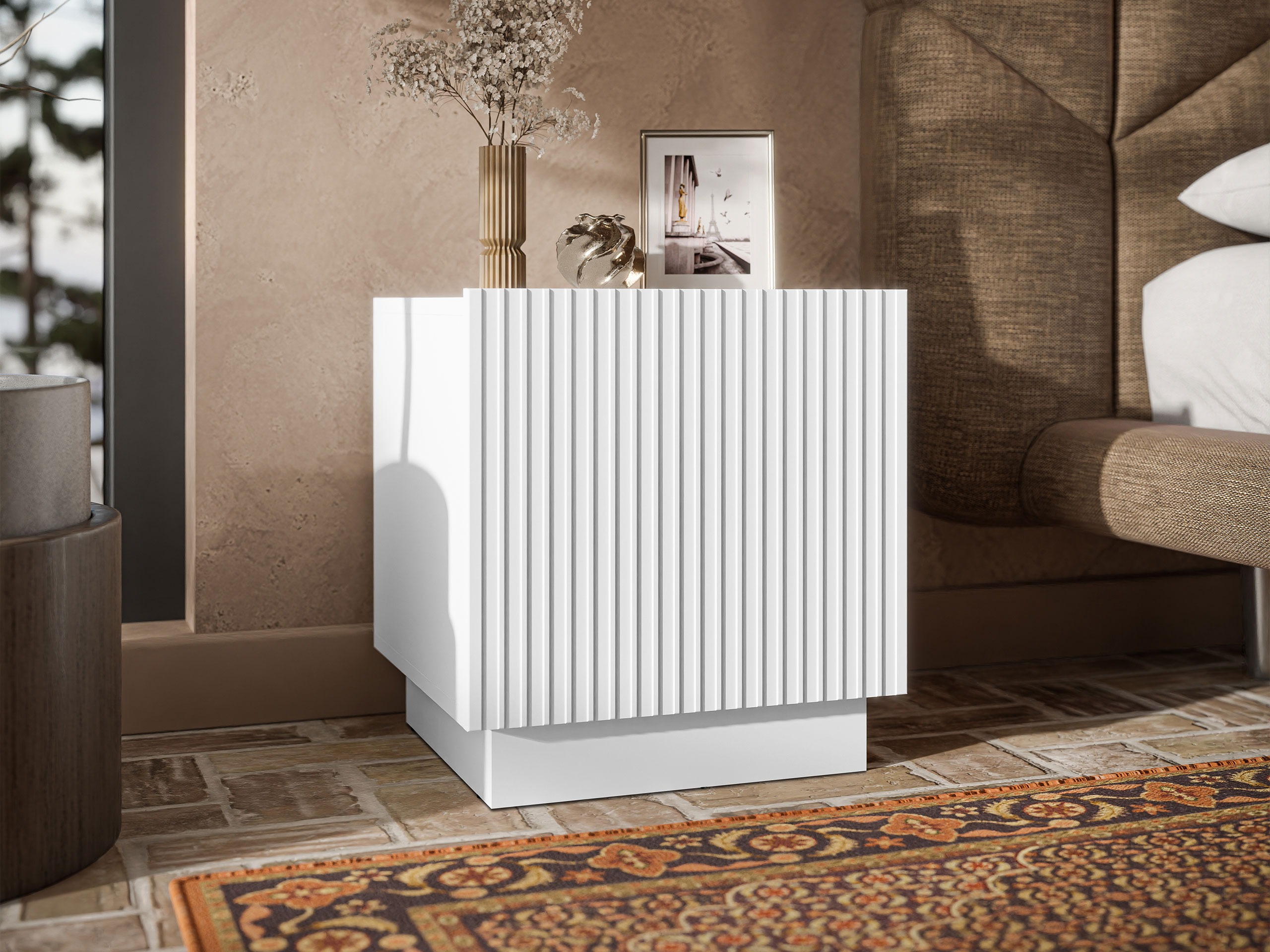 Natbordssæt Lingua (Hvid)