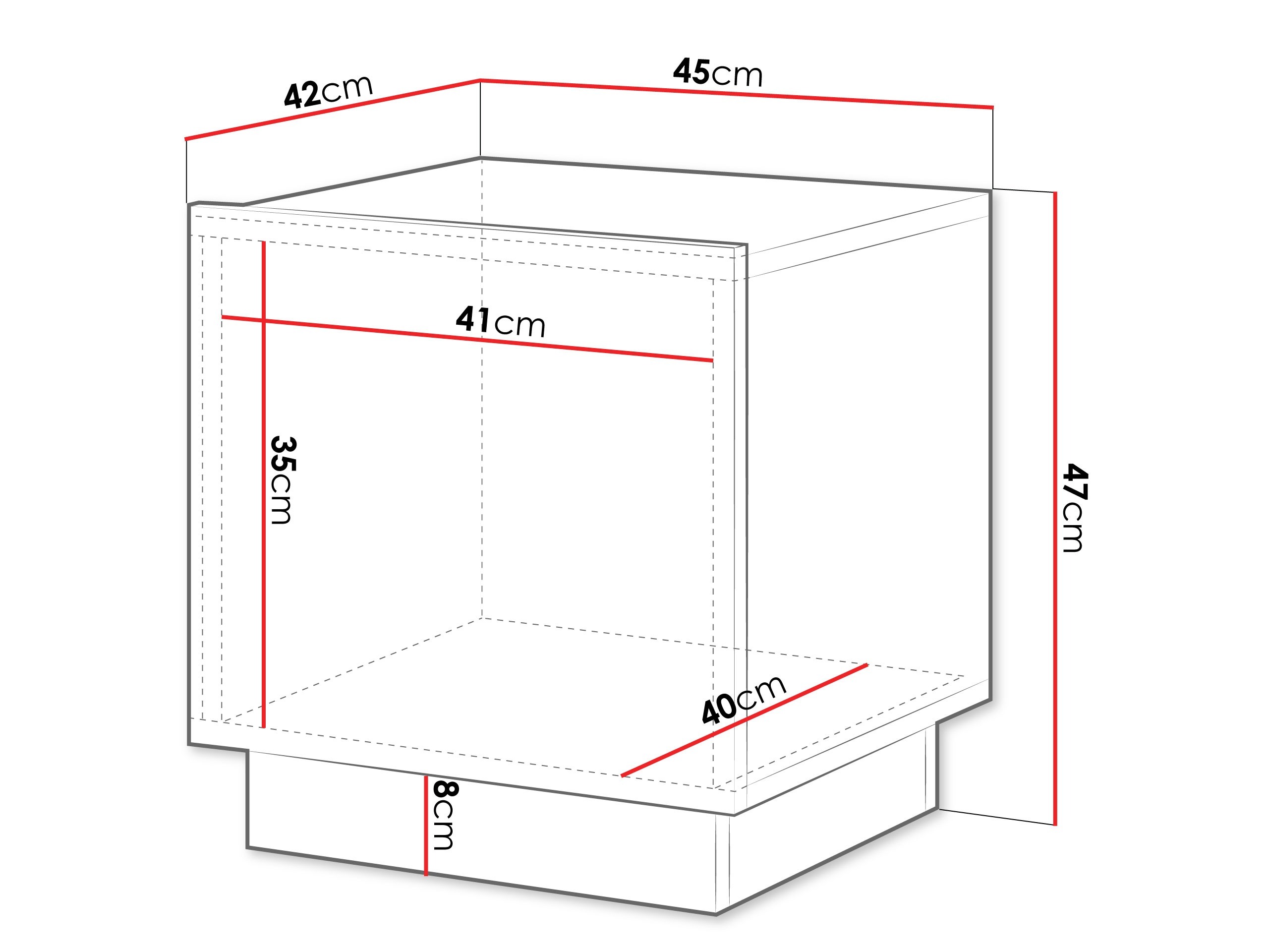 Natbordssæt Lingua (Hvid)