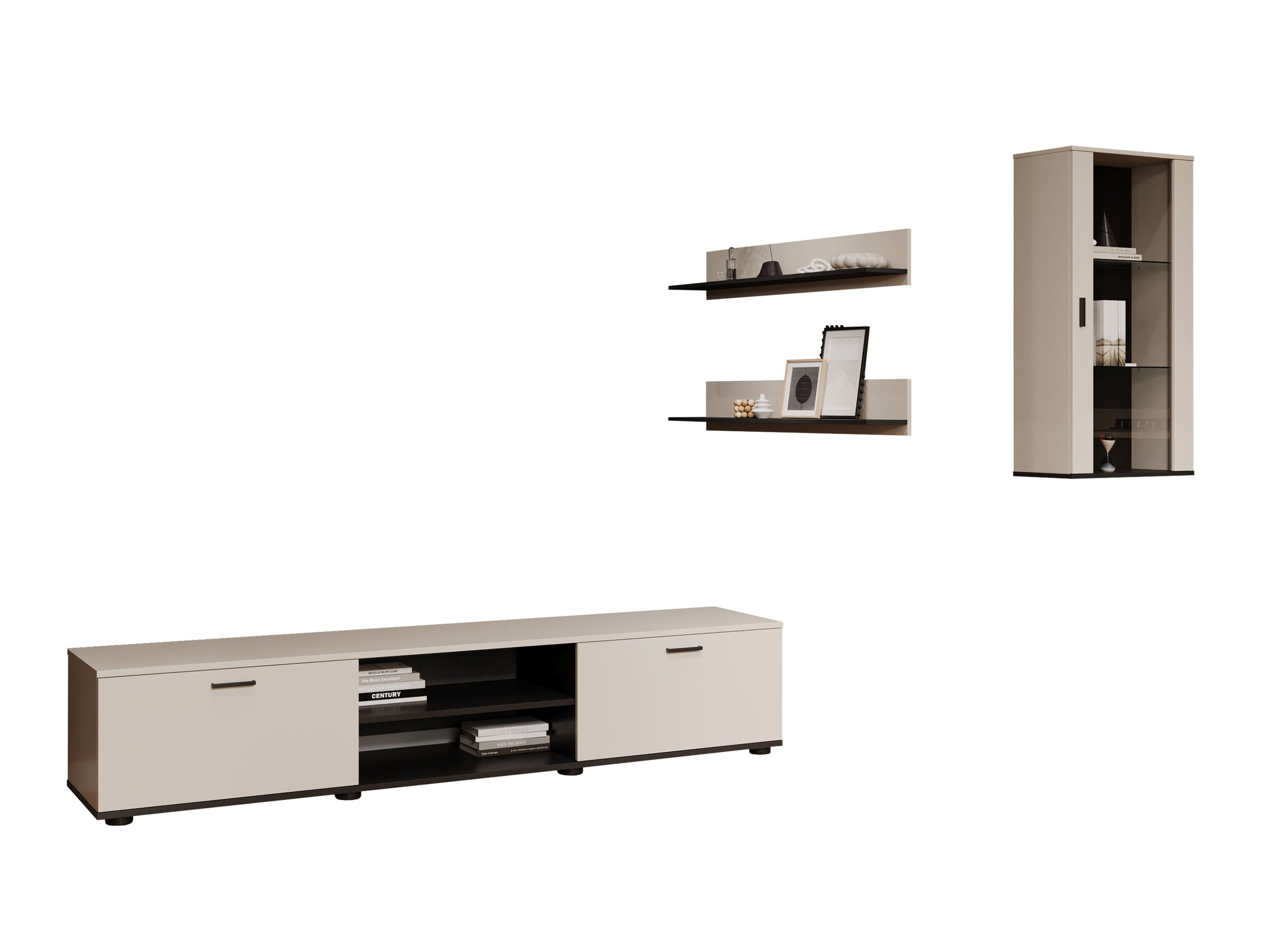 Stuemøbelsæt Tornola 113 (Kashmir + Sort)