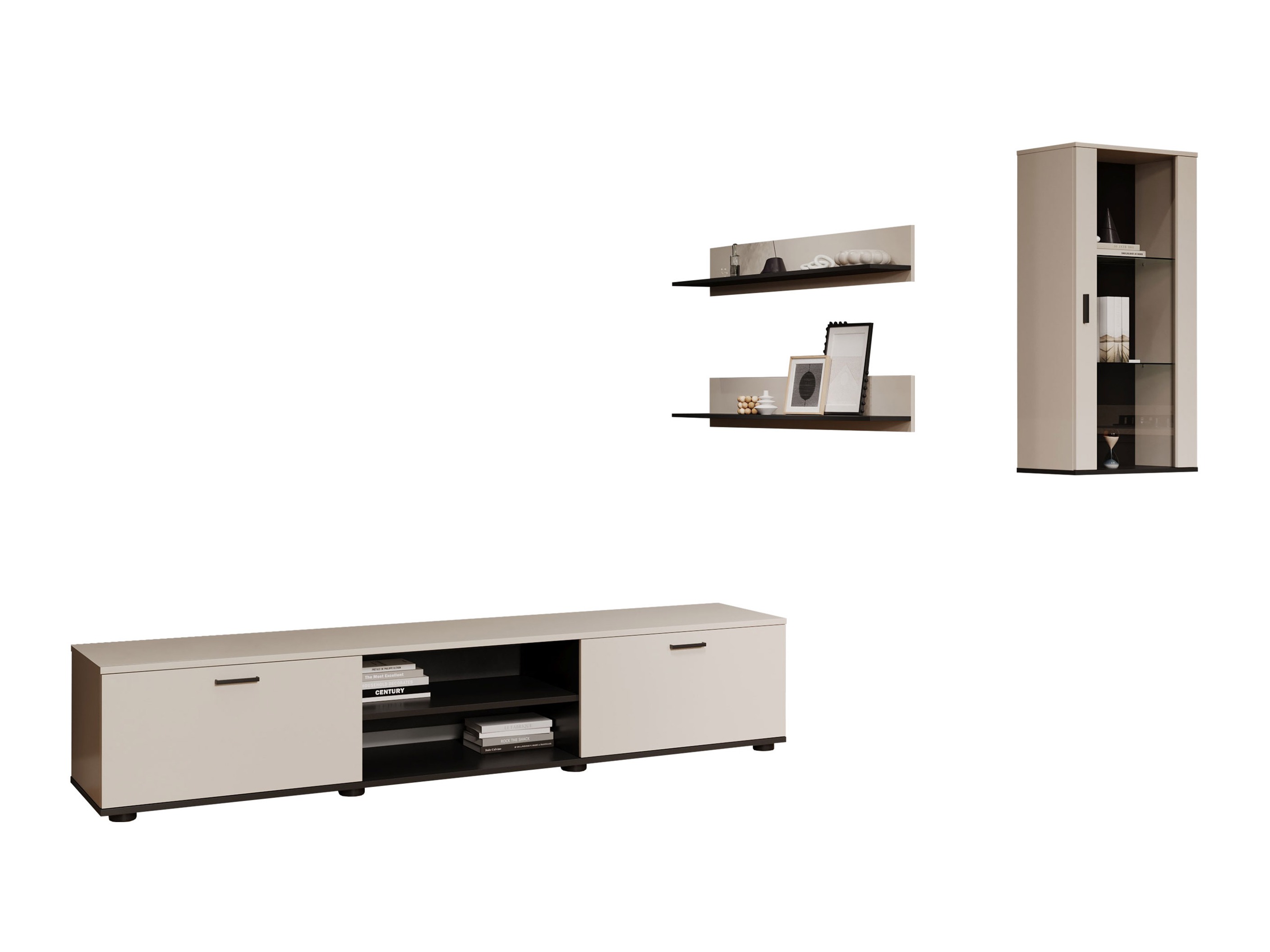 Stuemøbelsæt Tornola 113 (Kashmir + Sort)