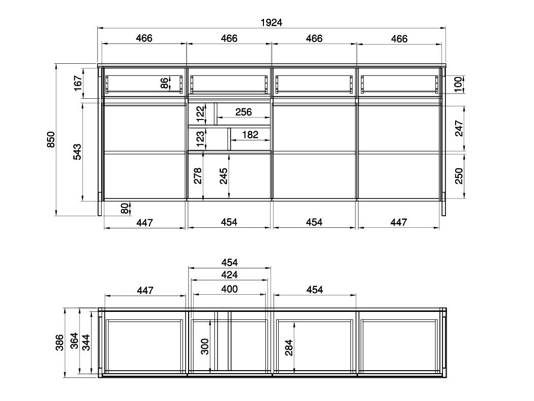 Kommode Fermaru 105 (Støvet grøn + Egetræ)