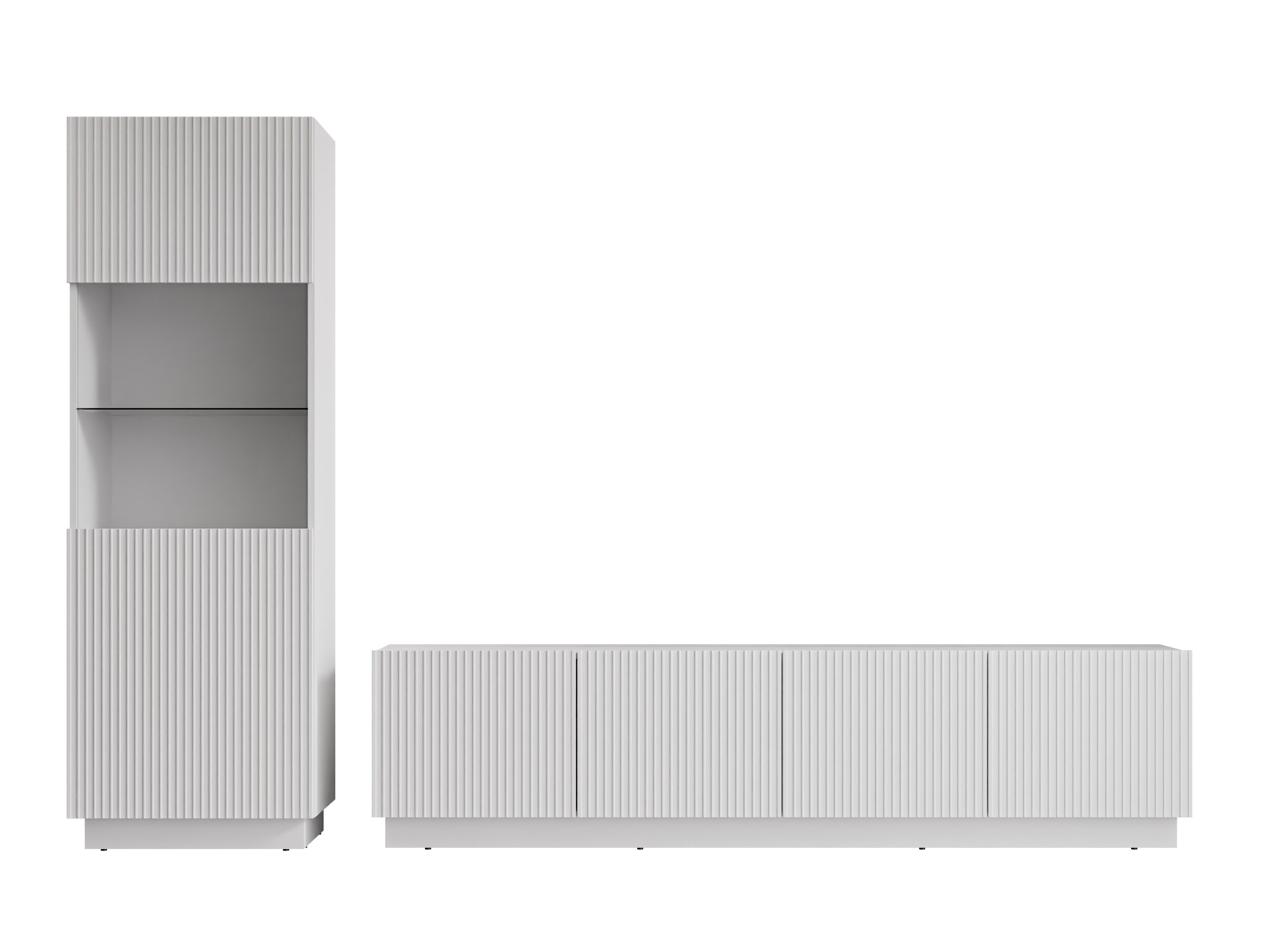 Stuemøbelsæt Lingua (Hvid)