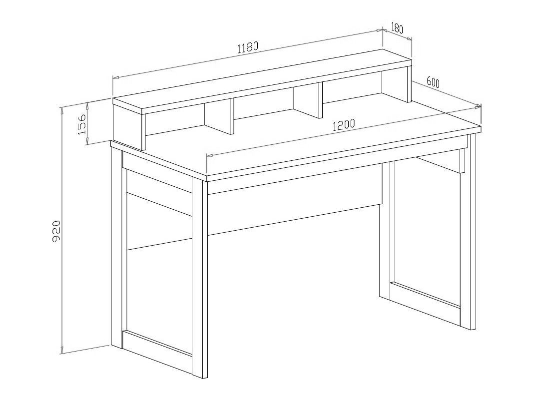 Hjemmekontorsæt Fermaru 116 (Støvet grøn + Egetræ)