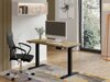 Højdejusterbart arbejdsbord Buffalo 200 (Sort)