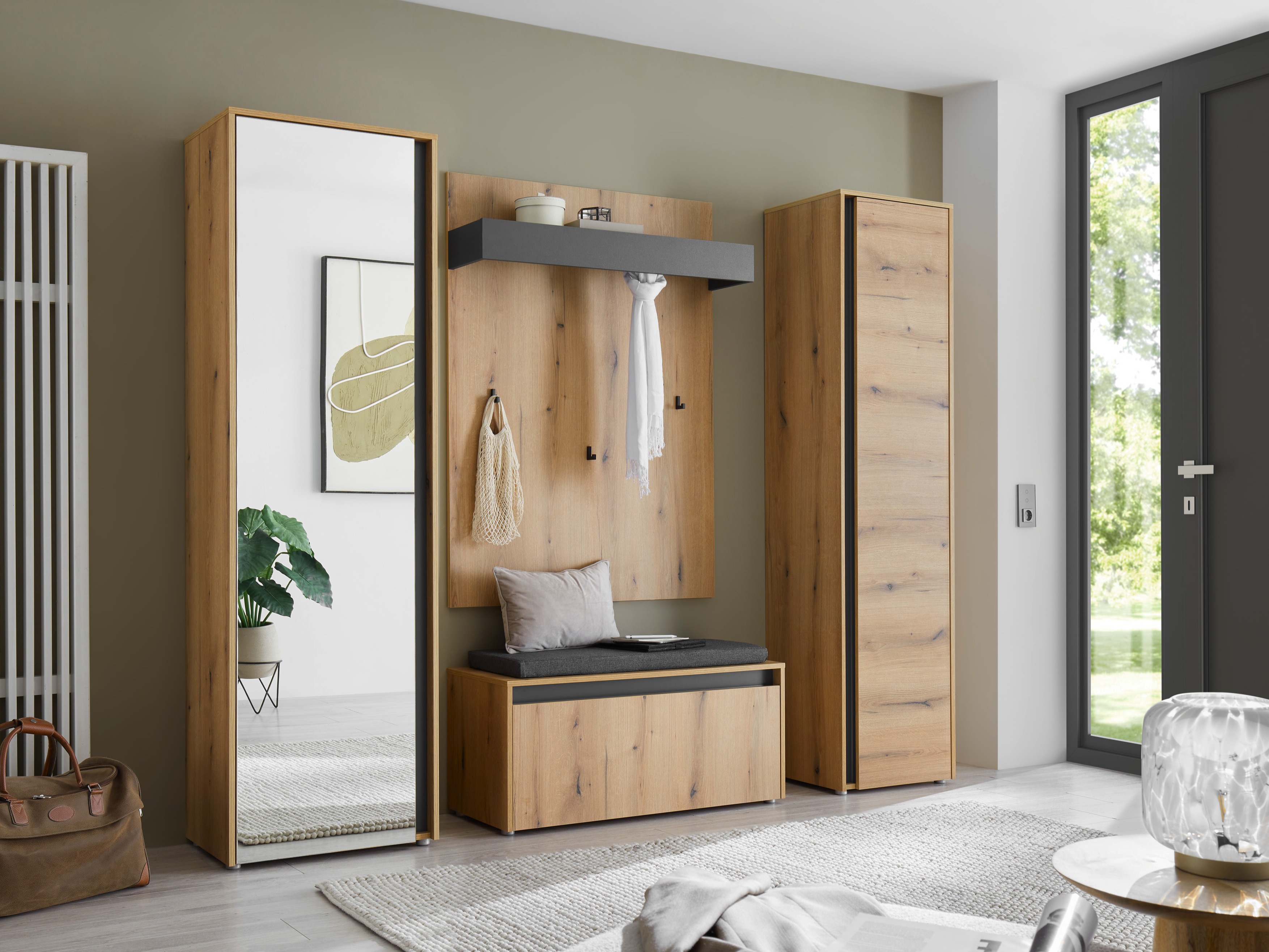 Entrésæt Elbsori 169 (Egetræ)