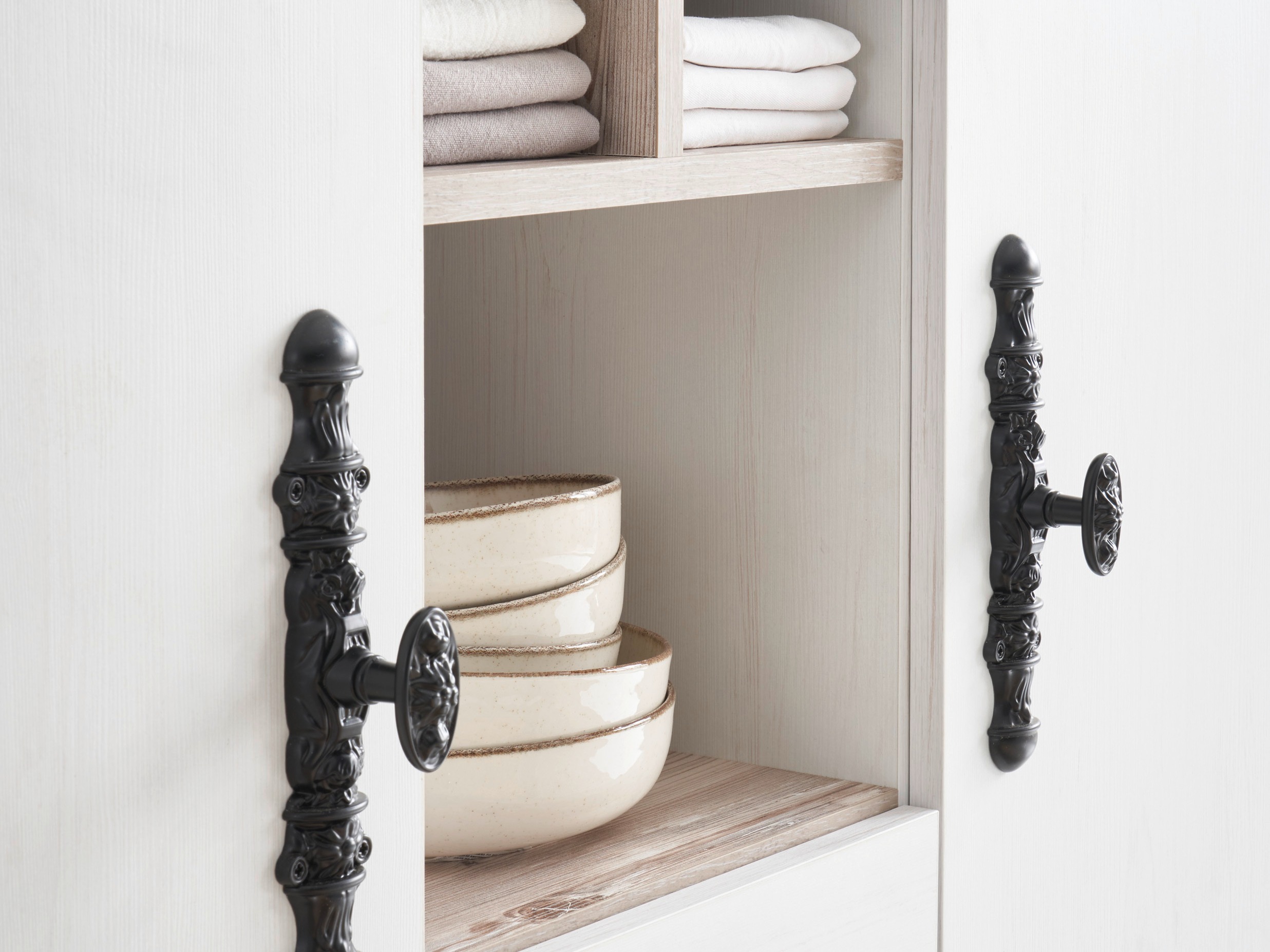 Modulskab med skuffe og låger Flora 100