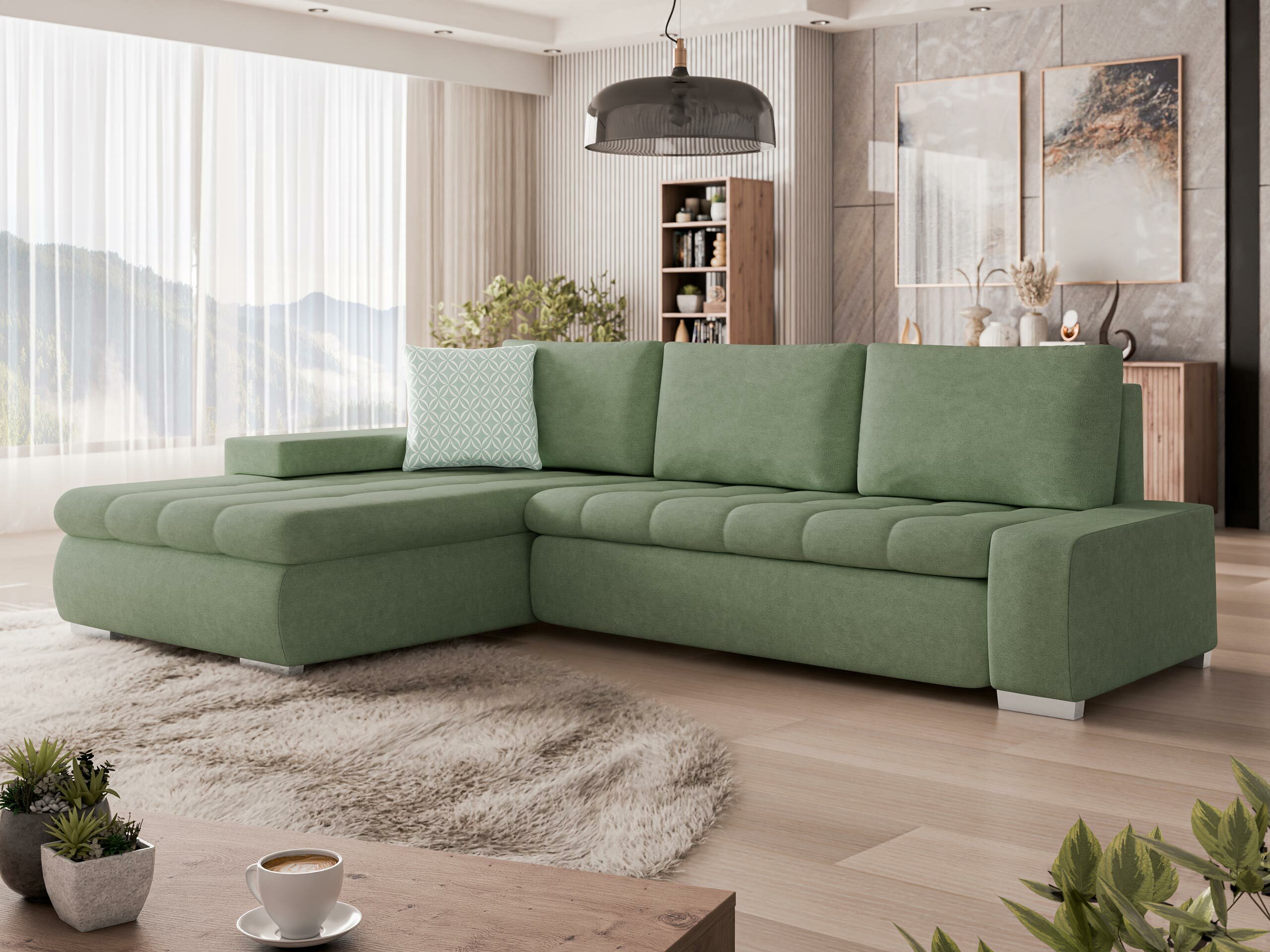 Hjørnesofa Comfivo 112 (Uttario Velvet 2954 + Evo 29)