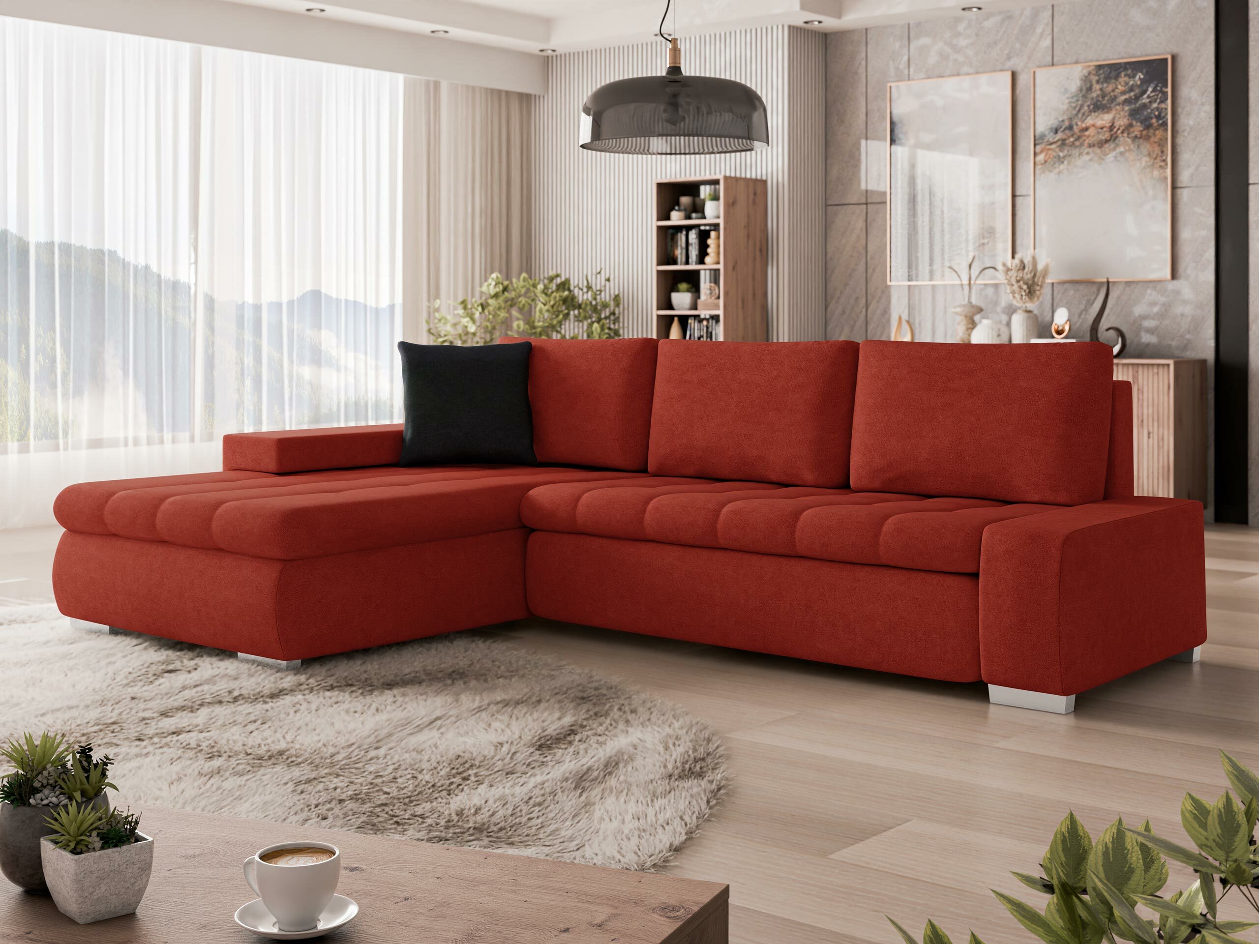 Hjørnesofa Comfivo 112 (Uttario Velvet 2964 + Uttario Velvel 2980)