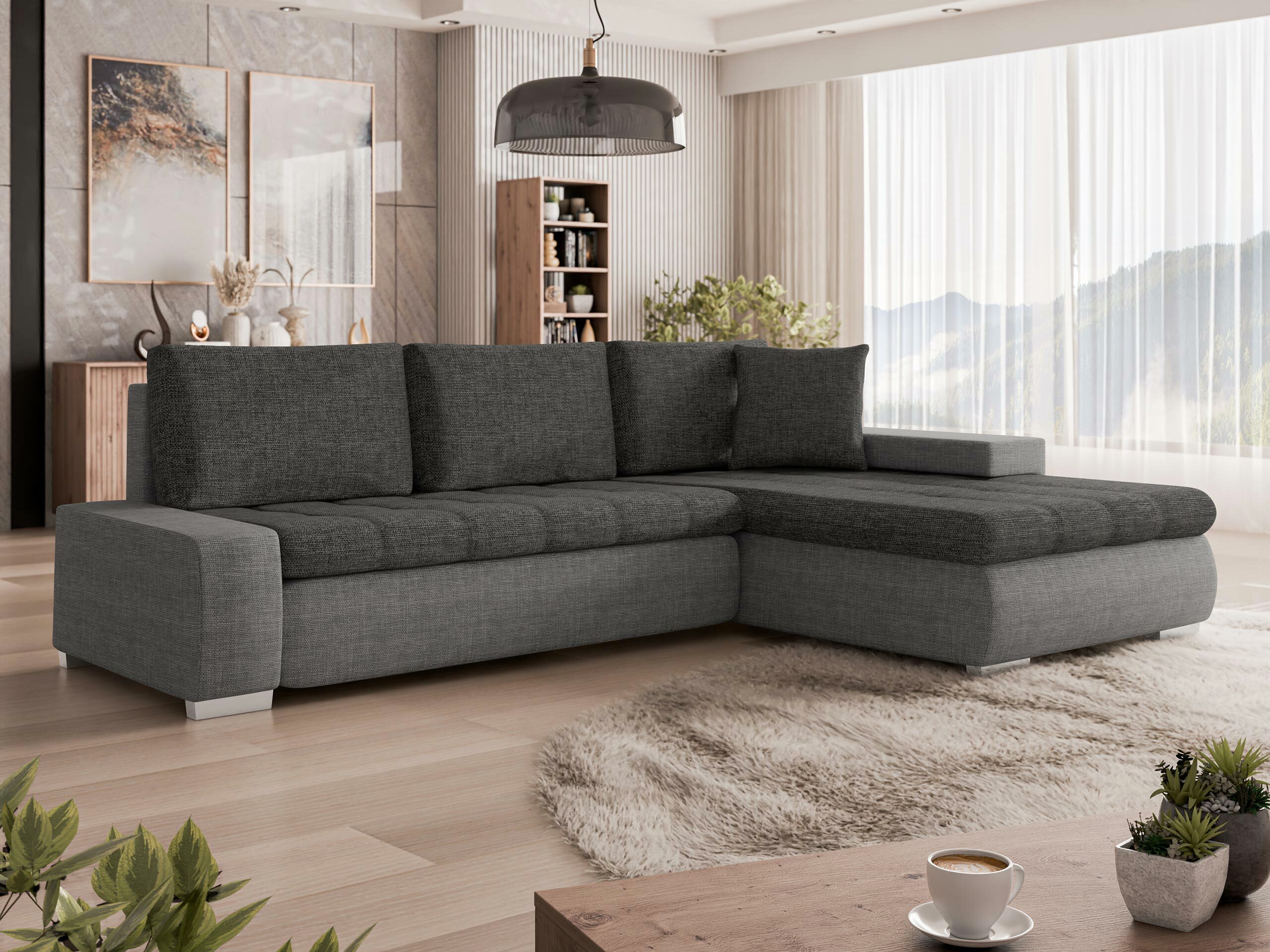 Hjørnesofa Comfivo 119 (Lux 05 + Lux 06)