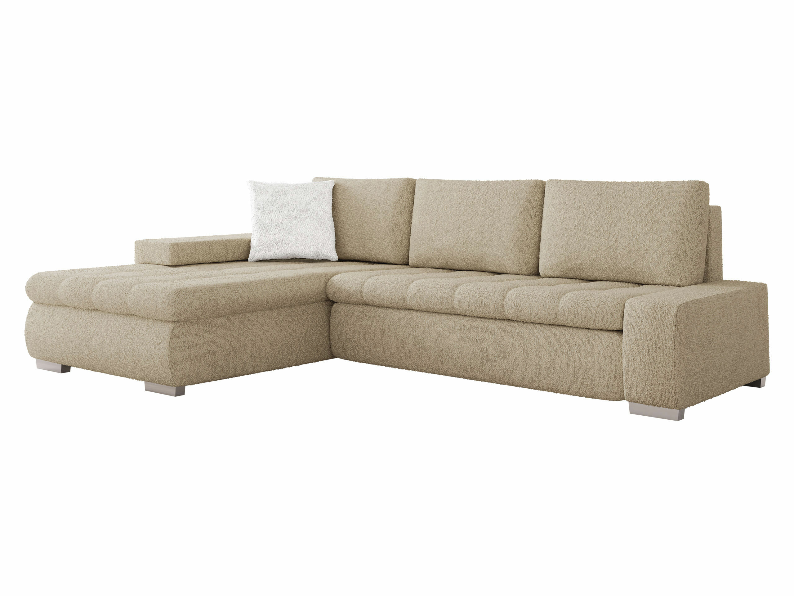 Hjørnesofa Comfivo Nitor IV (Boucle Baloo 2074 + Boucle Baloo 2073)