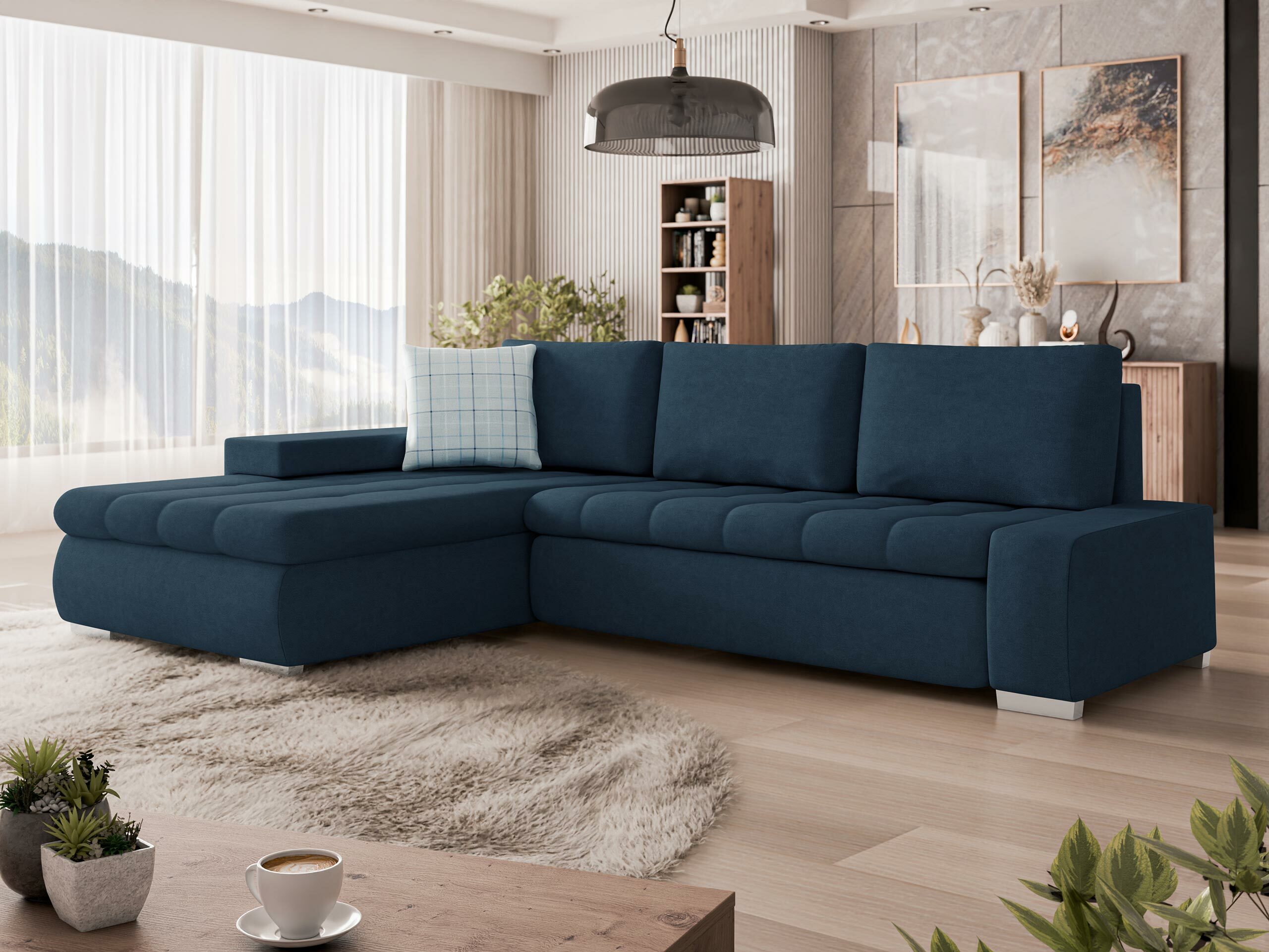 Hjørnesofa Comfivo Nitor (Uttario Velvet 2967 + Senegal 818)