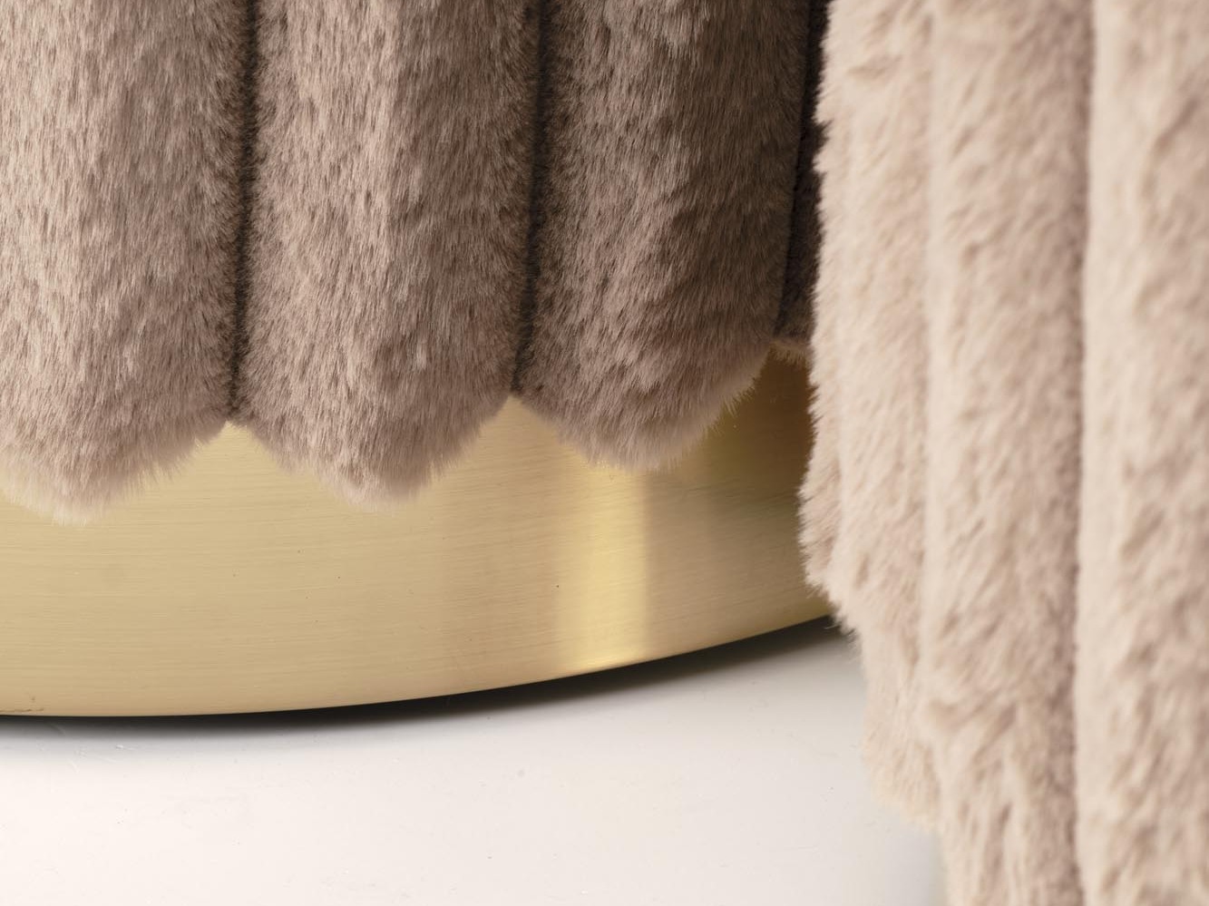 Sæt puffer Houston 2076 (Cappuccino)