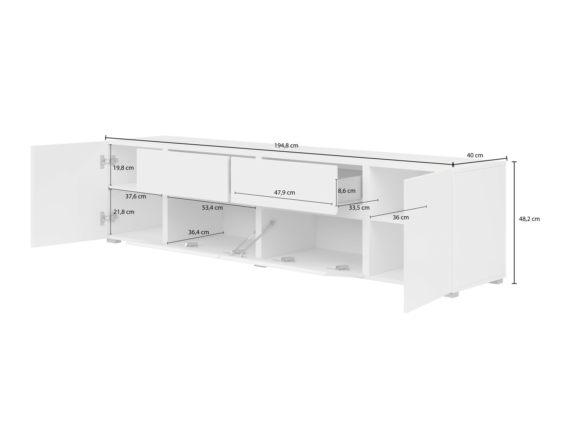 TV-bord Elbleve 100 (Wotan eg)