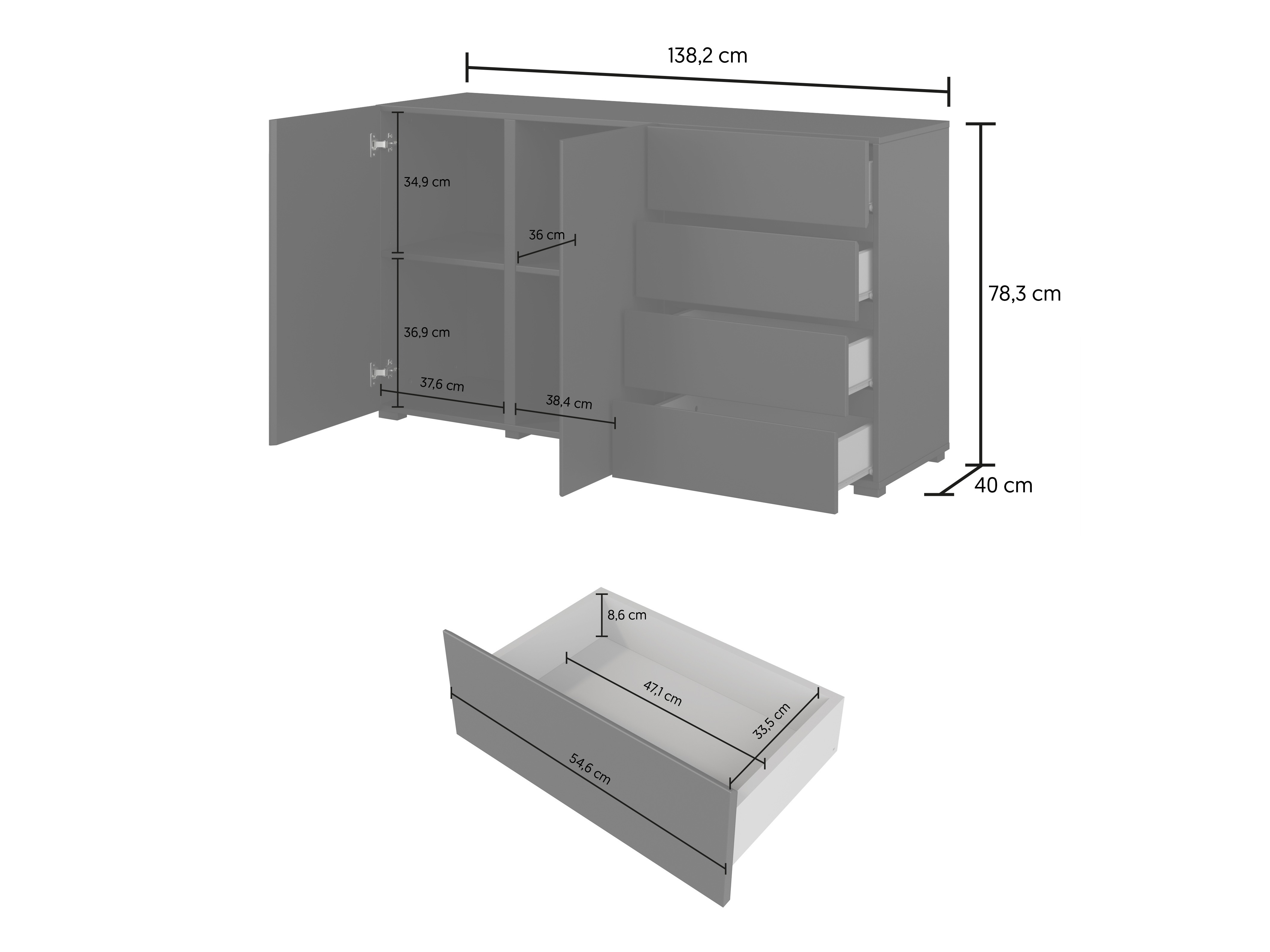 Kommode Elbleve 101 (Wotan eg)