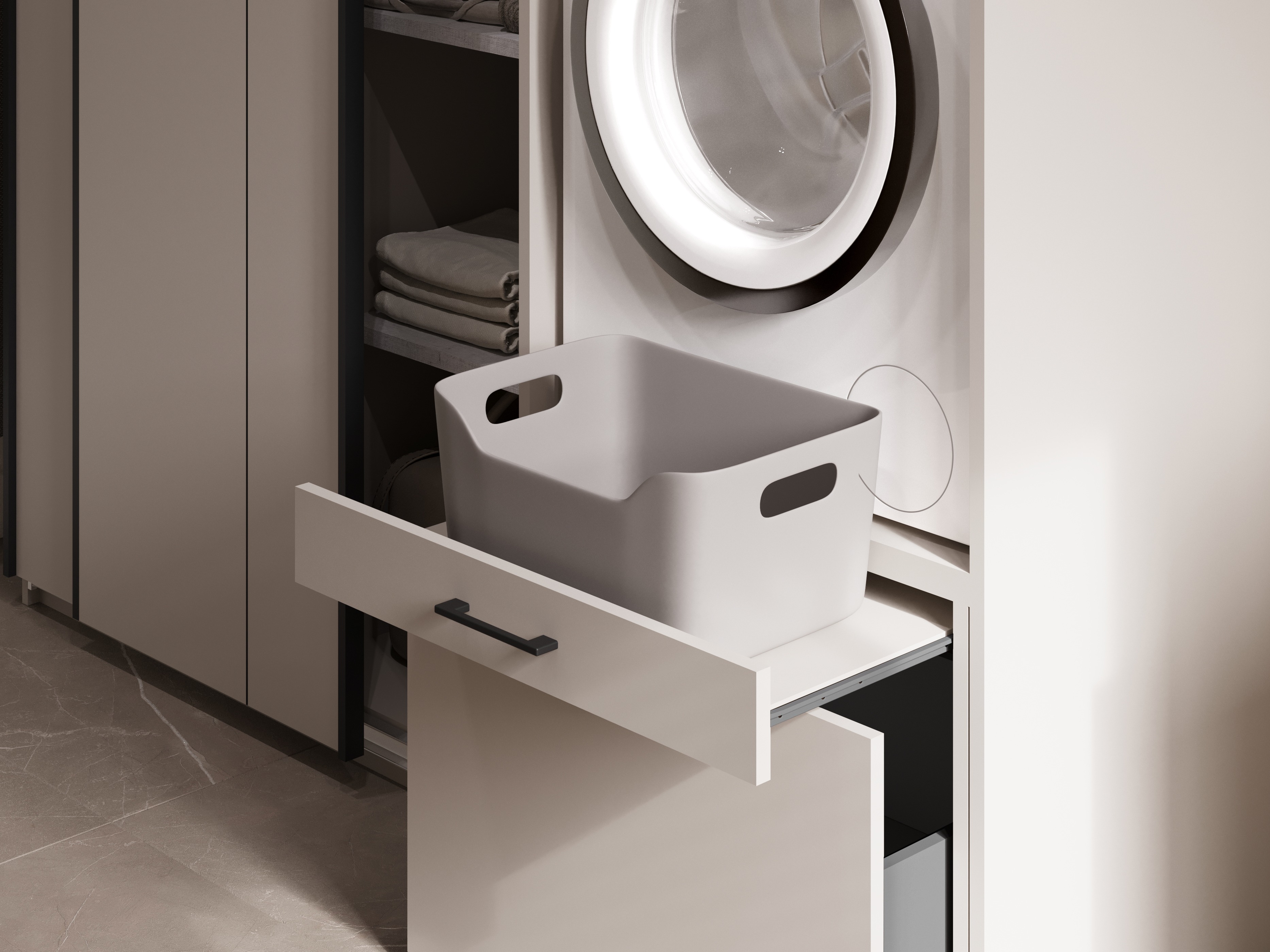 Reol til badeværelse Novdele 102 (Kashmir)