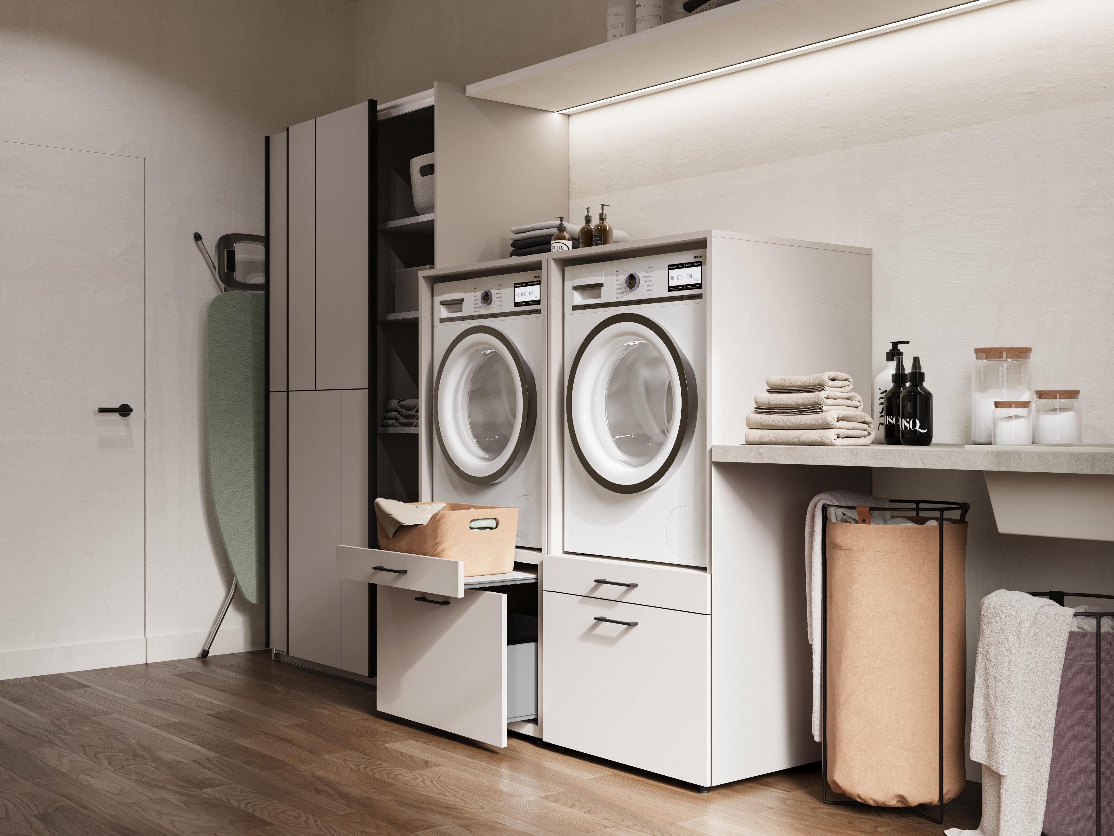 Reol til badeværelse Novdele 102 (Kashmir)