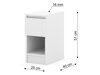 Sengebord Buffalo 203