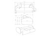 Sovesofa Kingston 196 (Cremona 70)
