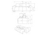 Sovesofa Kingston 154 (Flow 12)