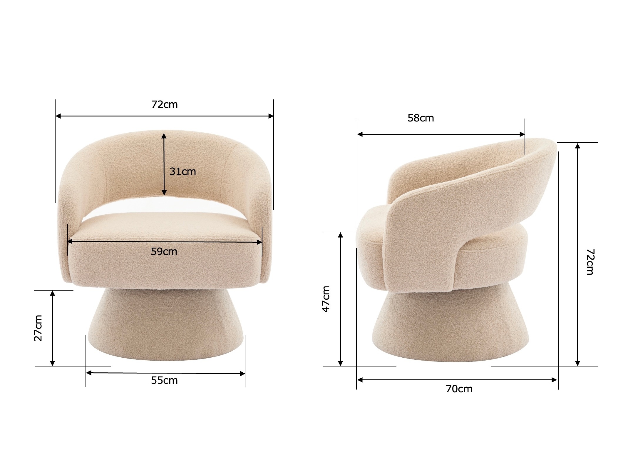 Lænestol Comfivo 475 (Grå)