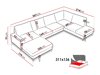 Hjørnesofa ComfiDream 113 (Verita 03)