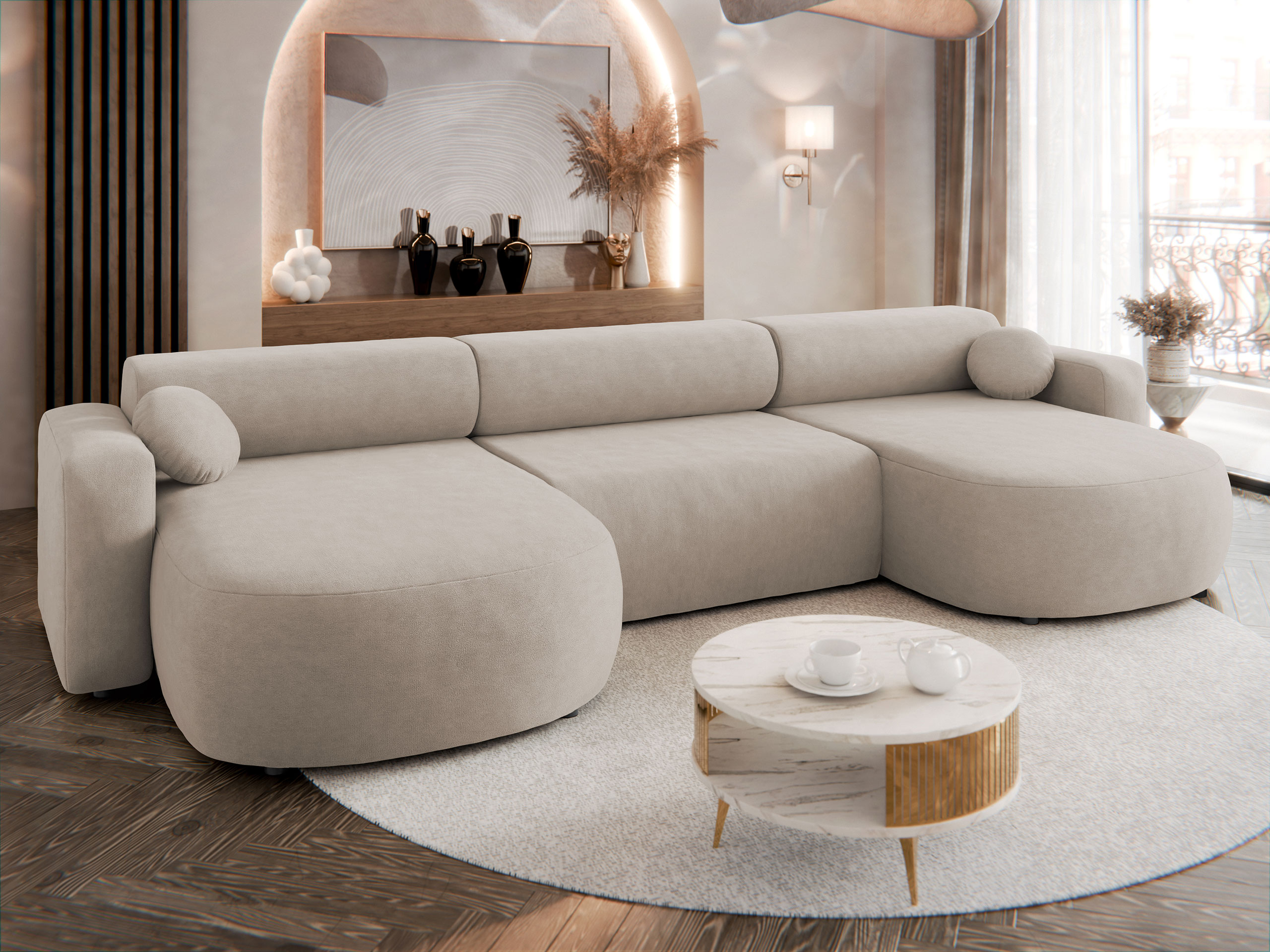 Hjørnesofa Comfivo Corus I (Velo 623)