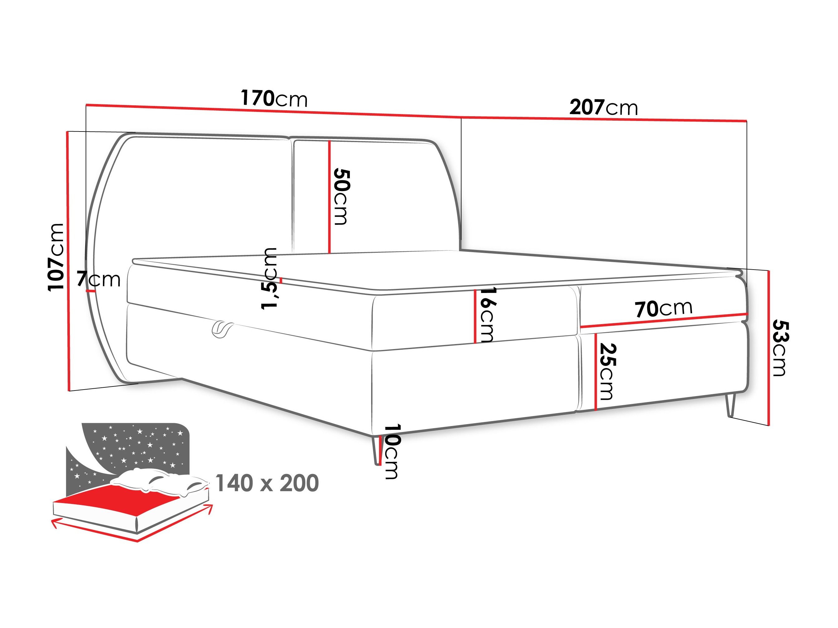 Kontinentalseng Stonecrest 110 (Wave 04)