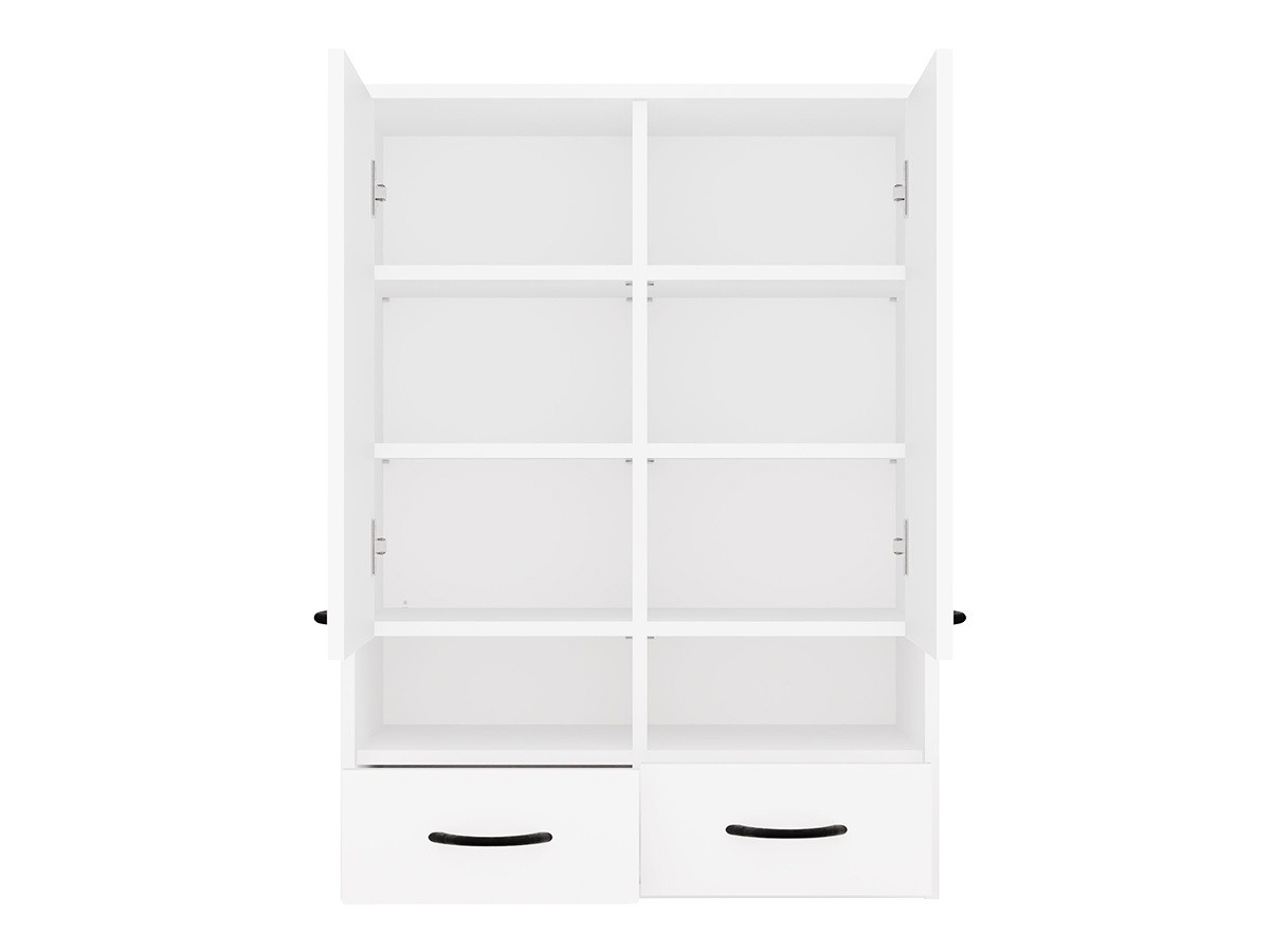 Væghængt badeværelsesskab Servou 116 (Hvid)