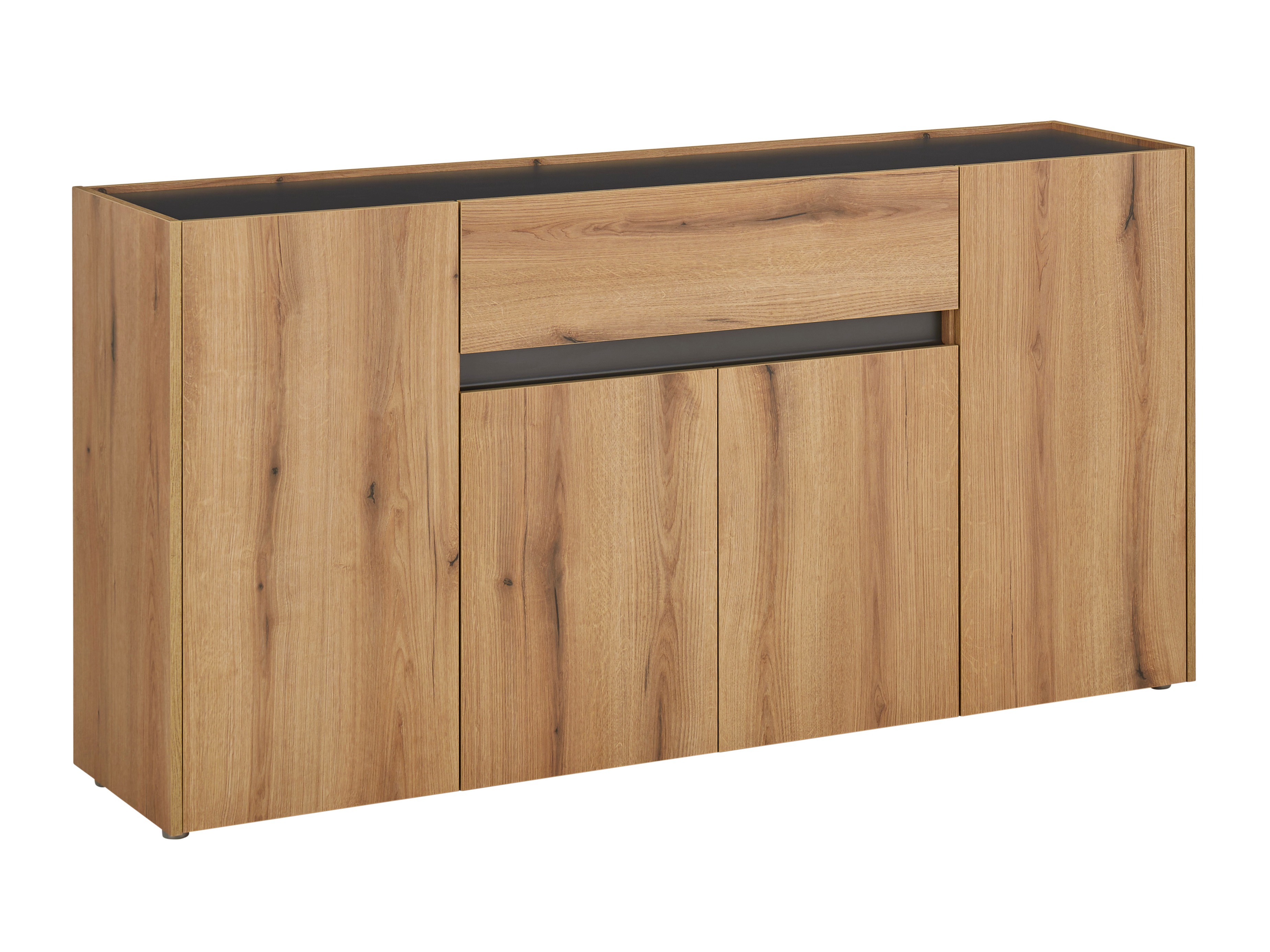 Kommode Elbsori 117 (Egetræ + Antracit)