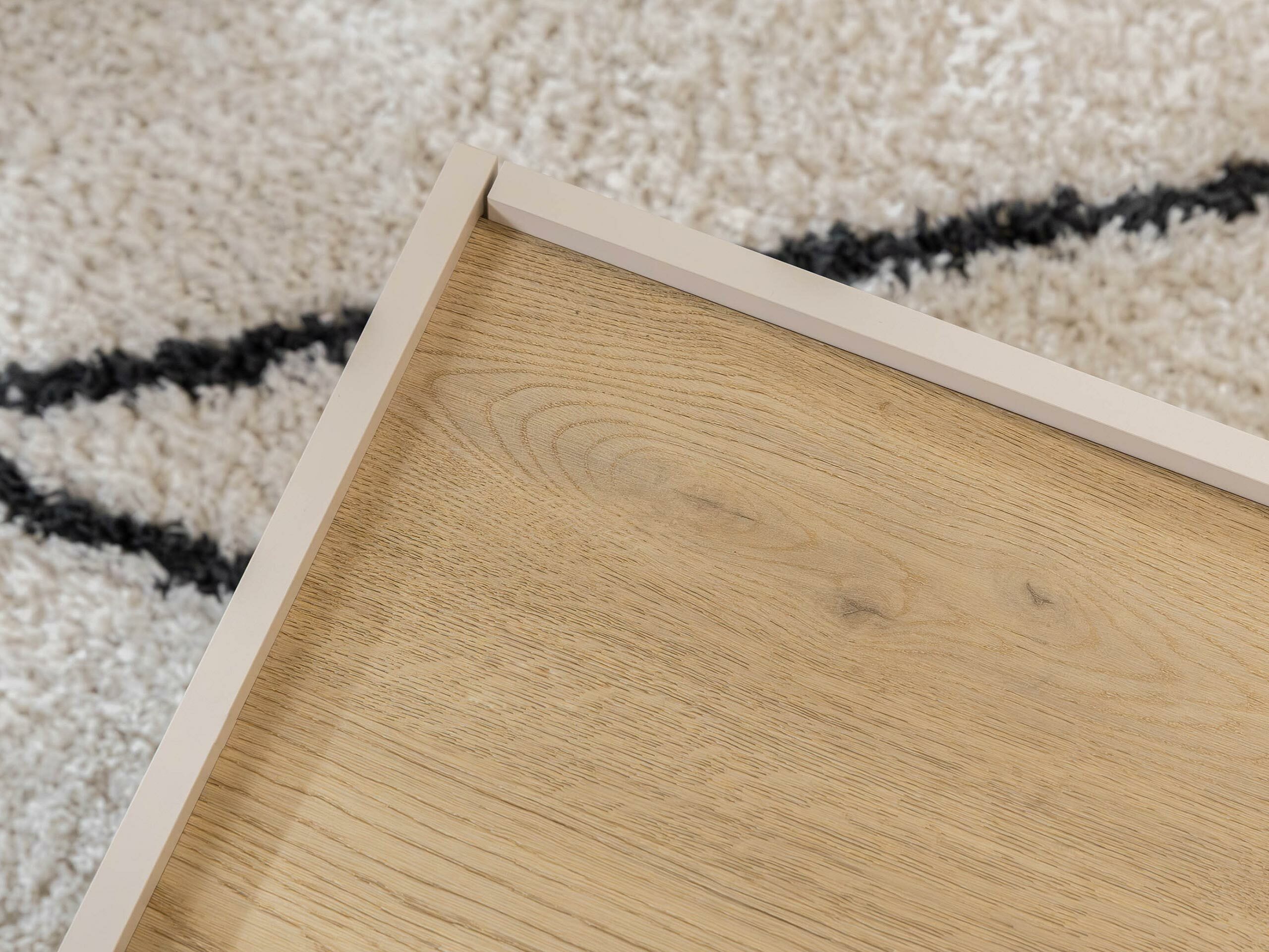 Sofabord Comfivo Dalvenu 103 (Lysebrun + Egetræ)