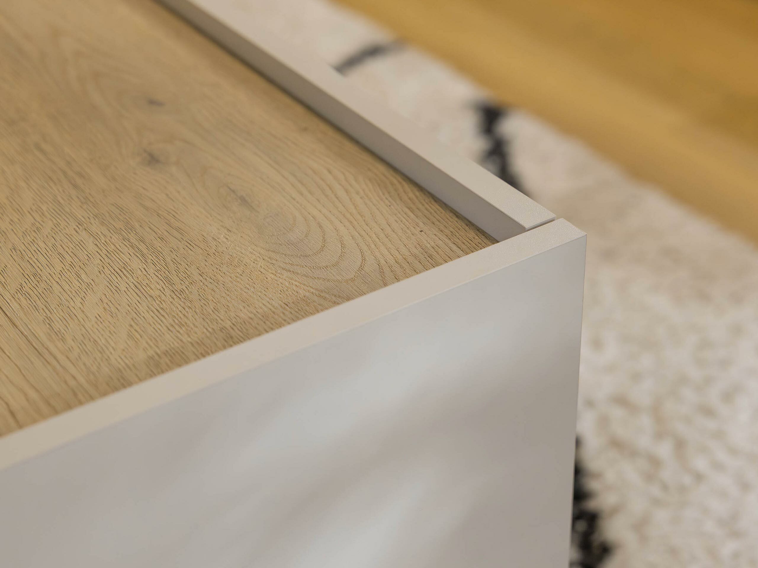 TV-bord Comfivo Dalvenu 102 (Lysebrun + Egetræ)