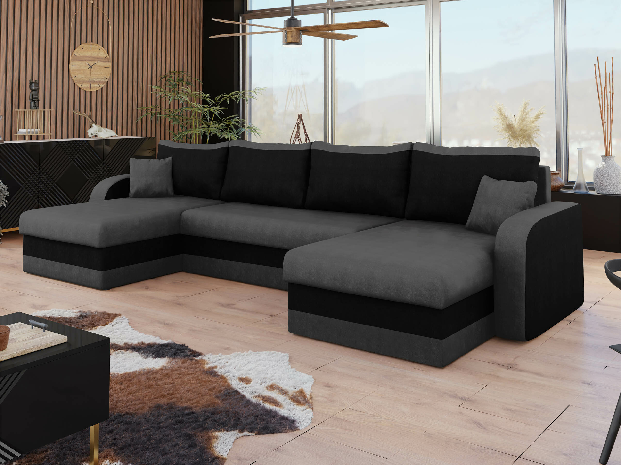 Hjørnesofa Comfivo 500 (Alova 36 + Alova 04)
