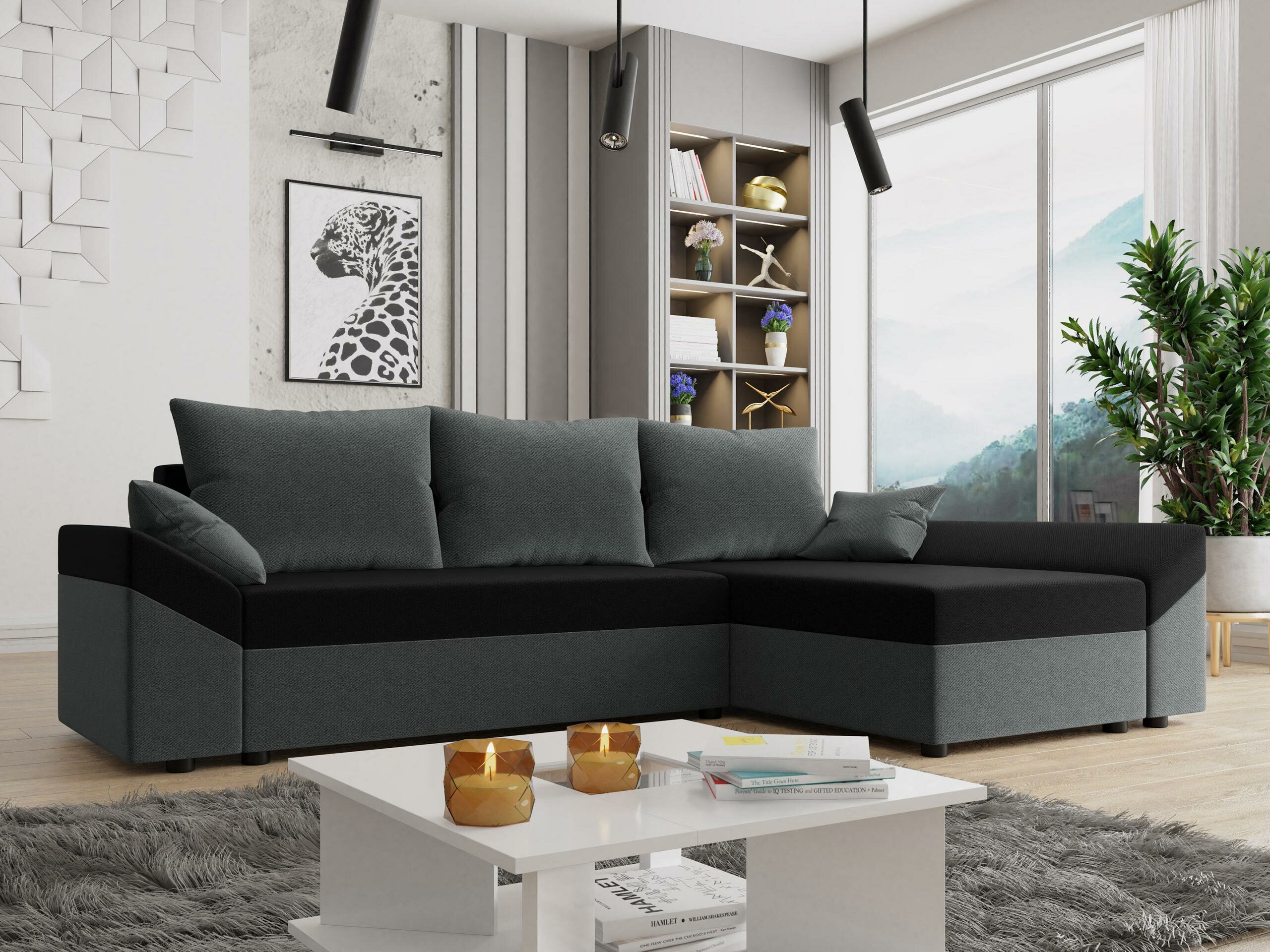 Hjørnesofa Memphis 130 (Paros 06 + Kronos 07)