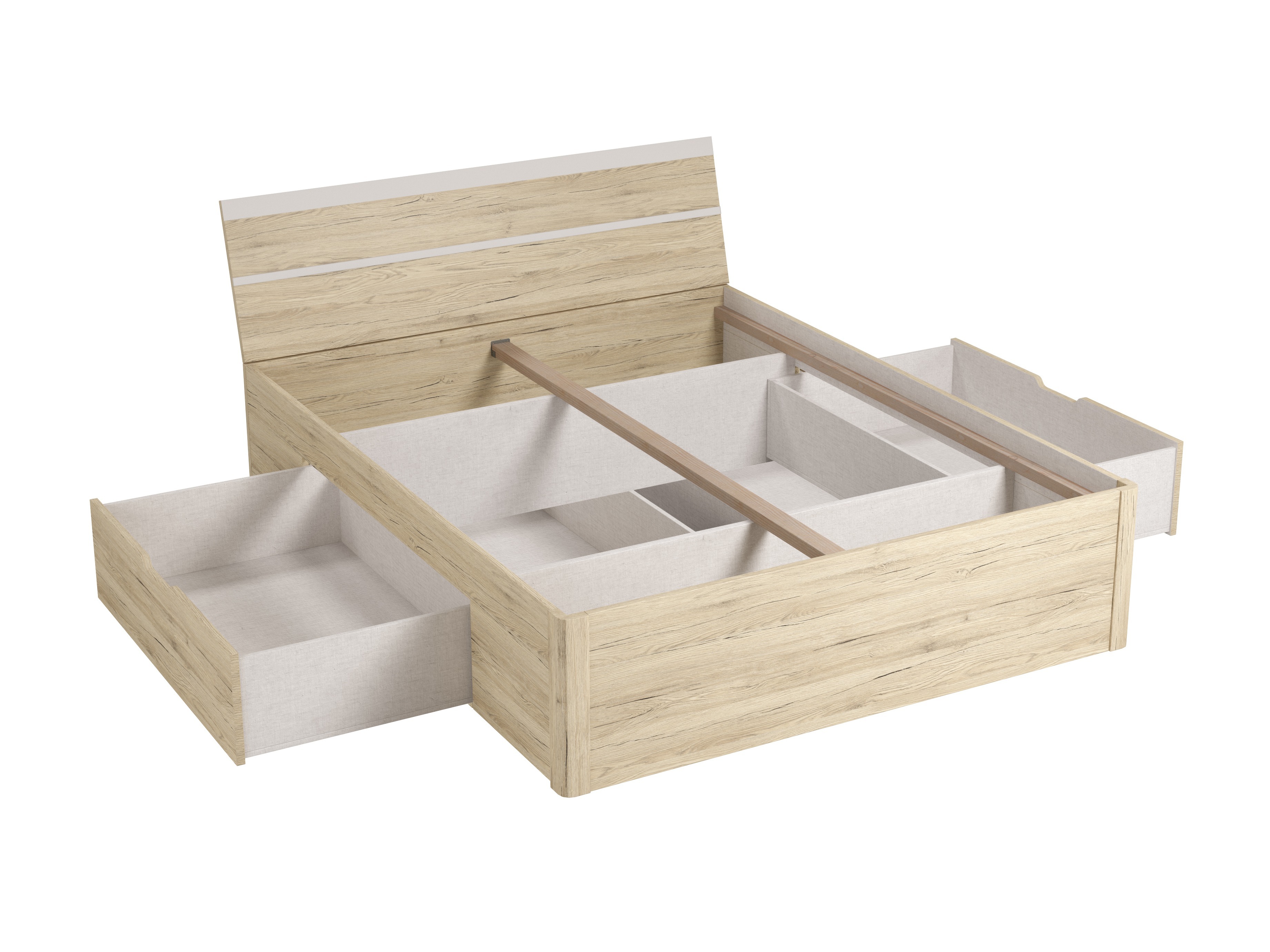 Seng Melvele 112 (San remo eg + Hvid)