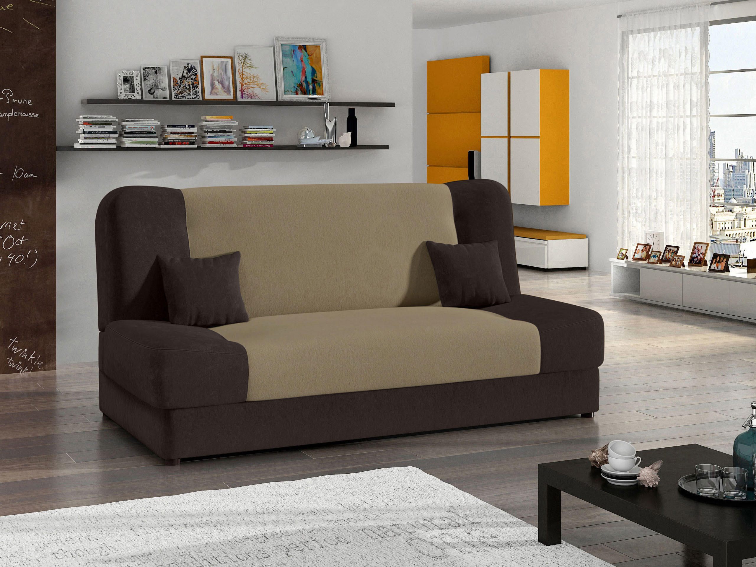 Sovesofa Comfivo 124 (Alova 07 + Alova 68)