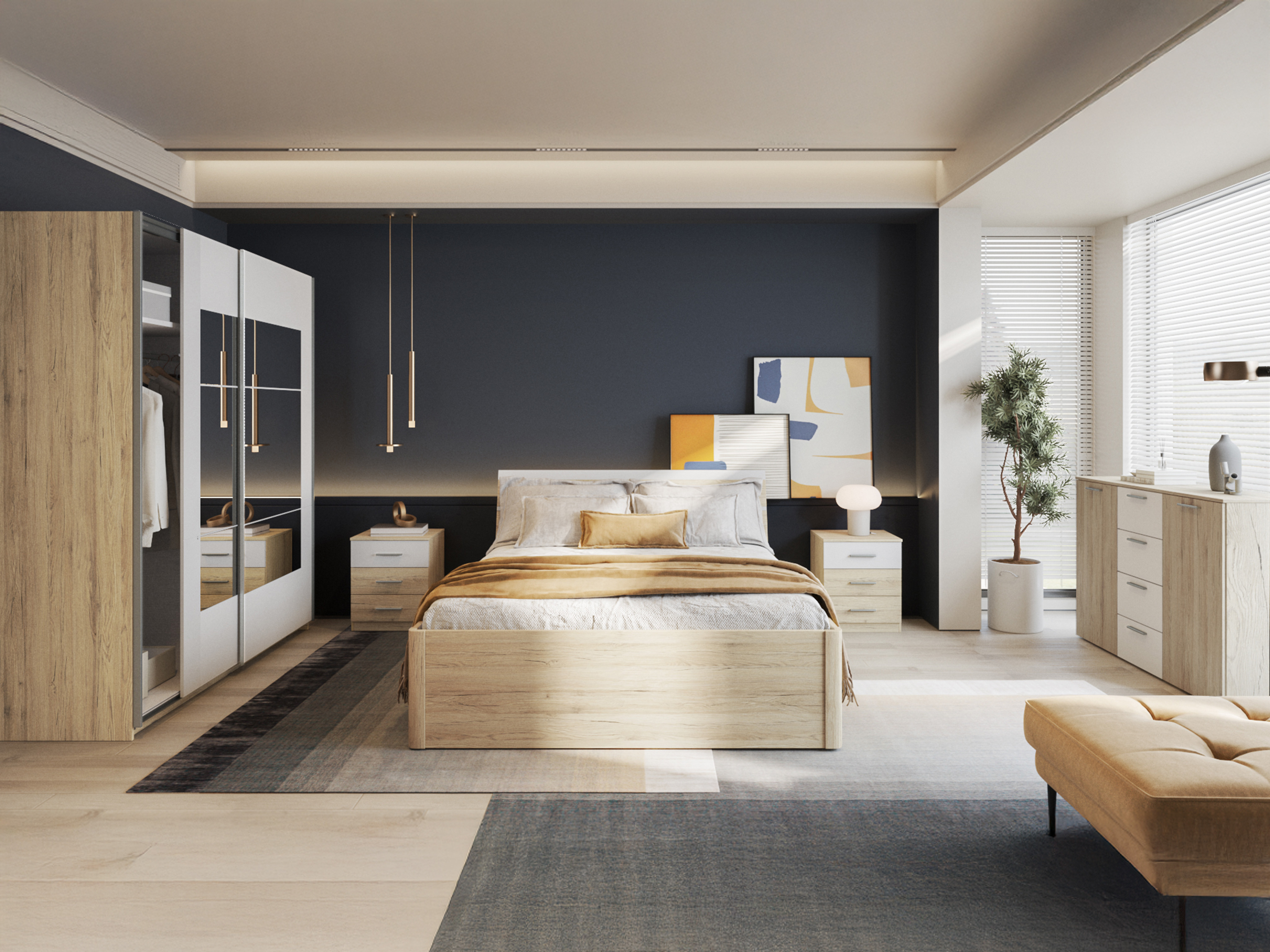 Soveværelsessæt Melvele 104